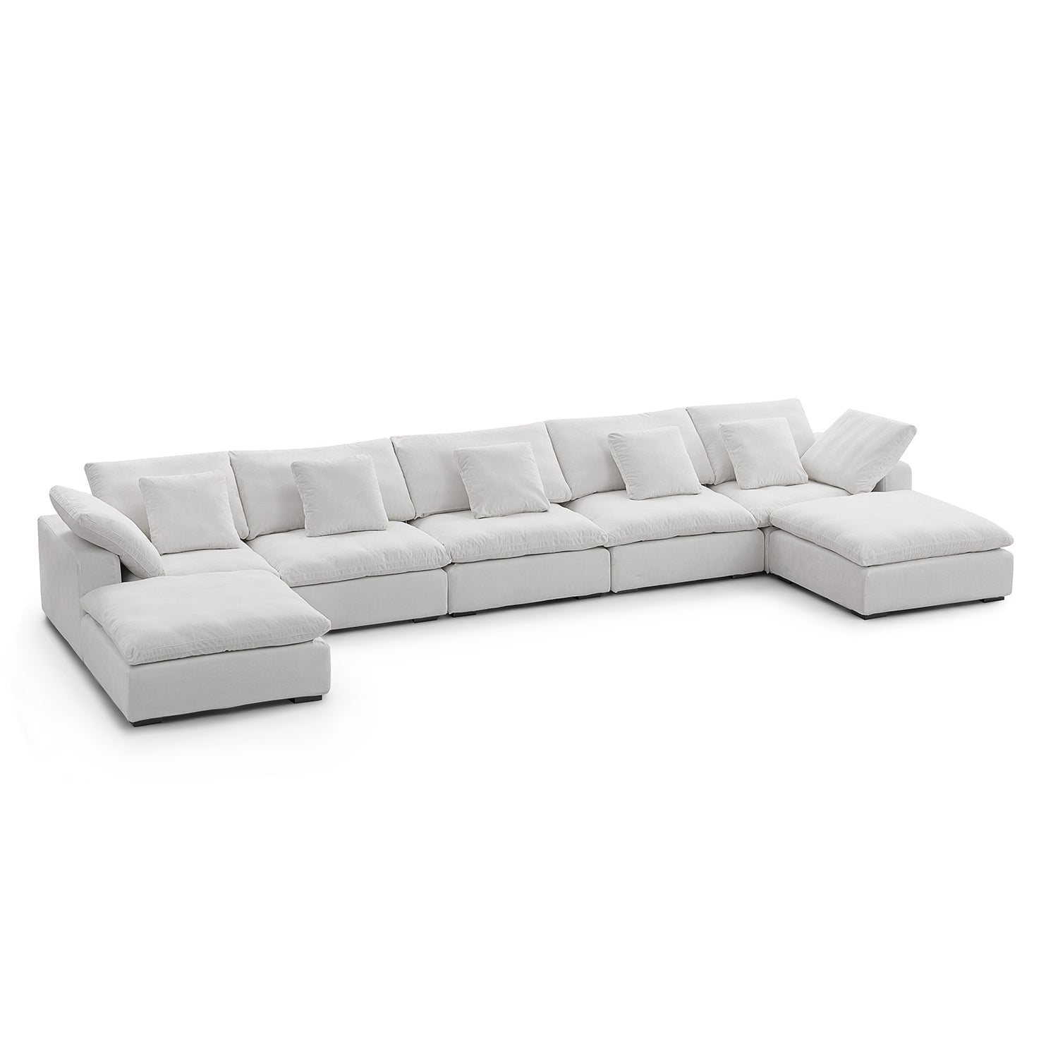 sectional - Hyperfoam Tivoli Cloud U Sectional - MC - Mario Capasa