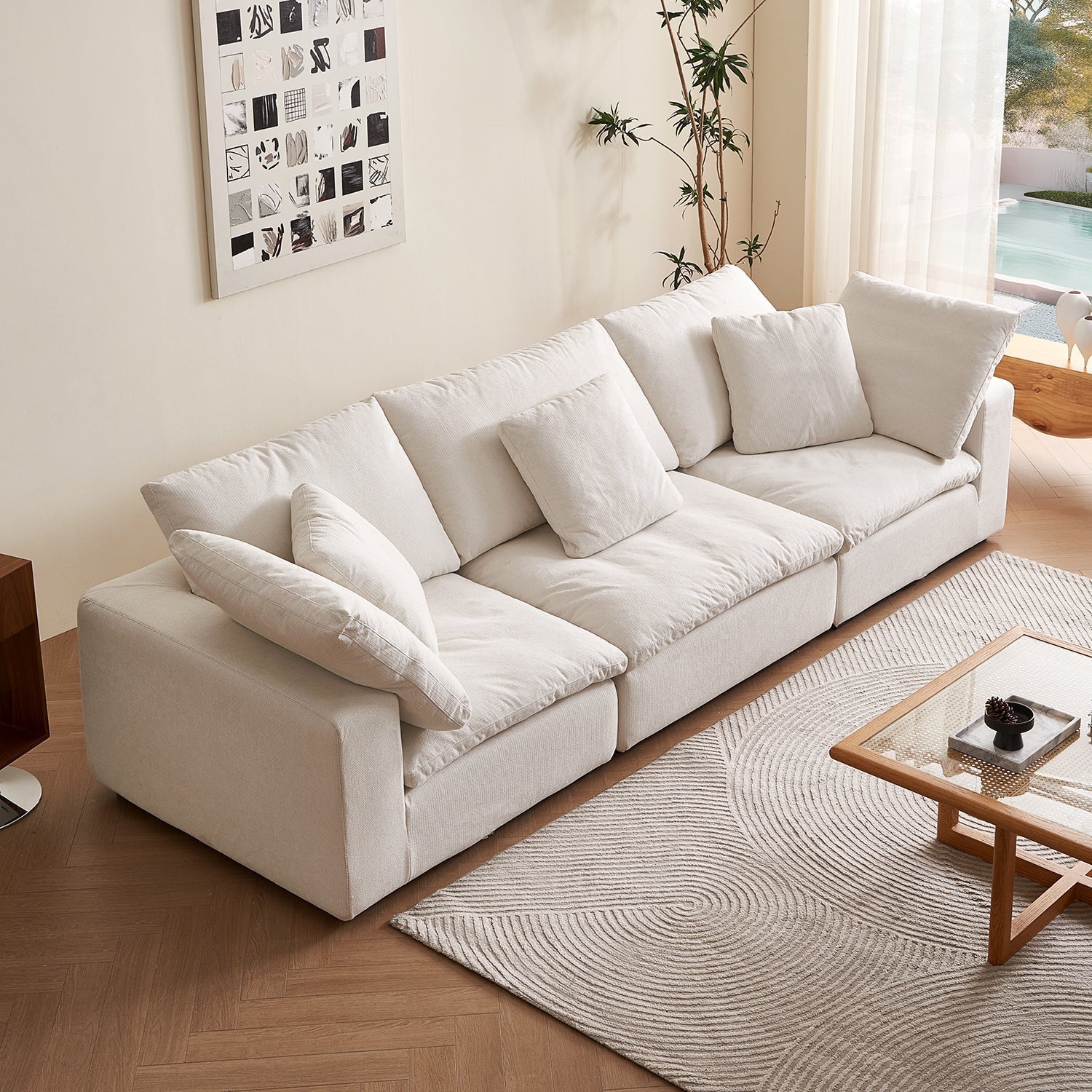 Sofa - Tivoli Cloud Sofa - MC - Mario Capasa