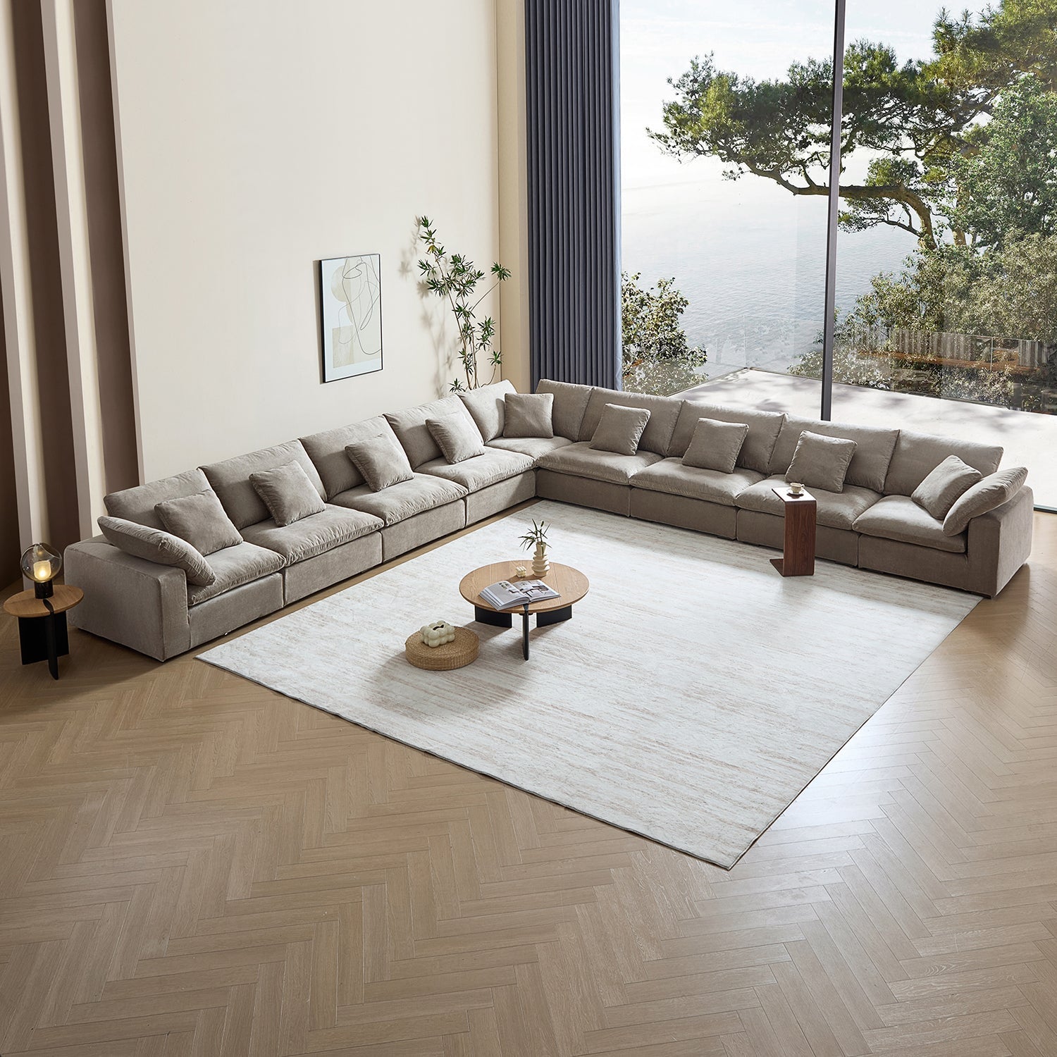 sectional - Tivoli Cloud L Sectional - MC - Mario Capasa