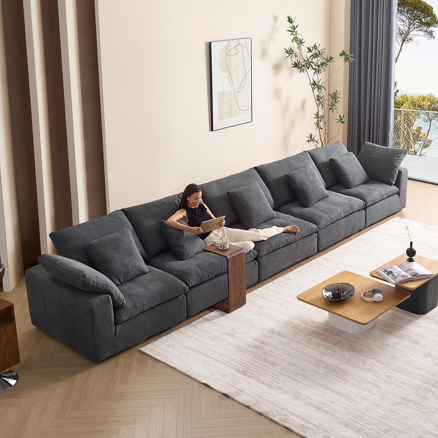 Sofa - Tivoli Cloud Sofa - MC - Mario Capasa