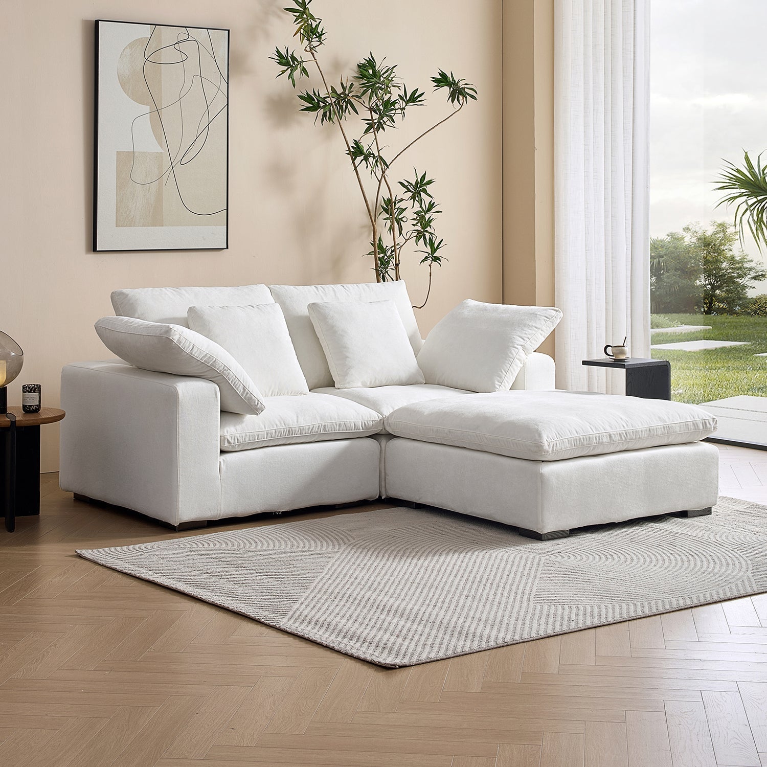 sectional - Hyperfoam Tivoli Cloud Sectional - MC - Mario Capasa