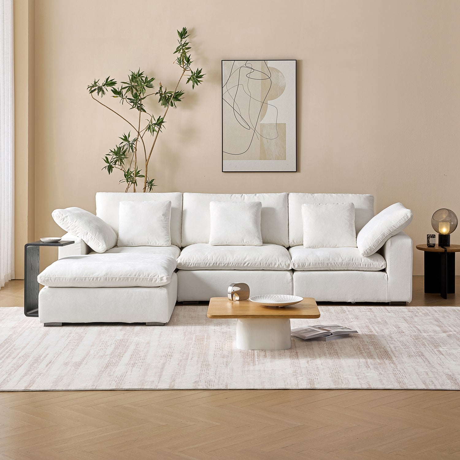 sectional - Hyperfoam Tivoli Cloud Sectional - MC - Mario Capasa