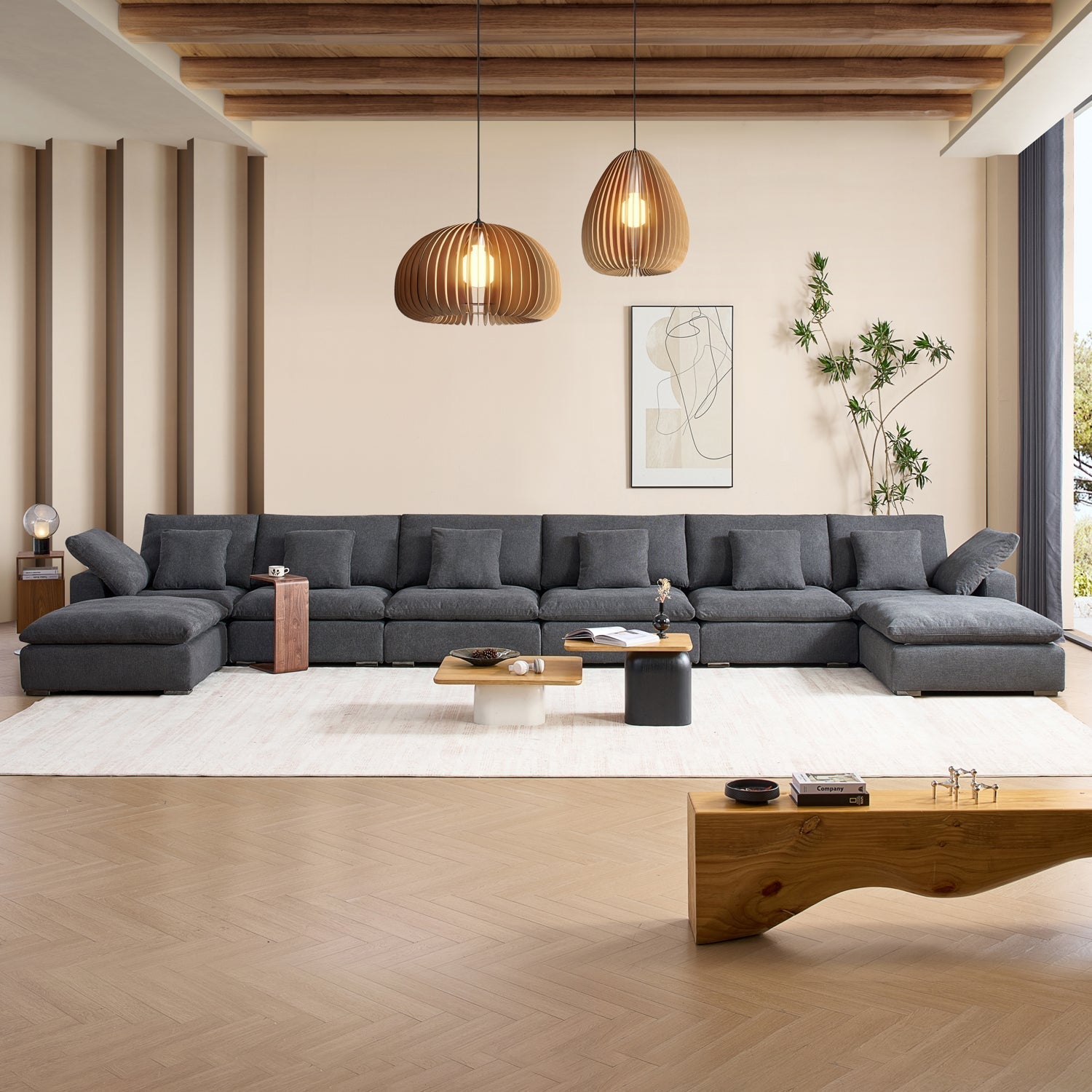 sectional - Tivoli Cloud U Sectional - MC - Mario Capasa