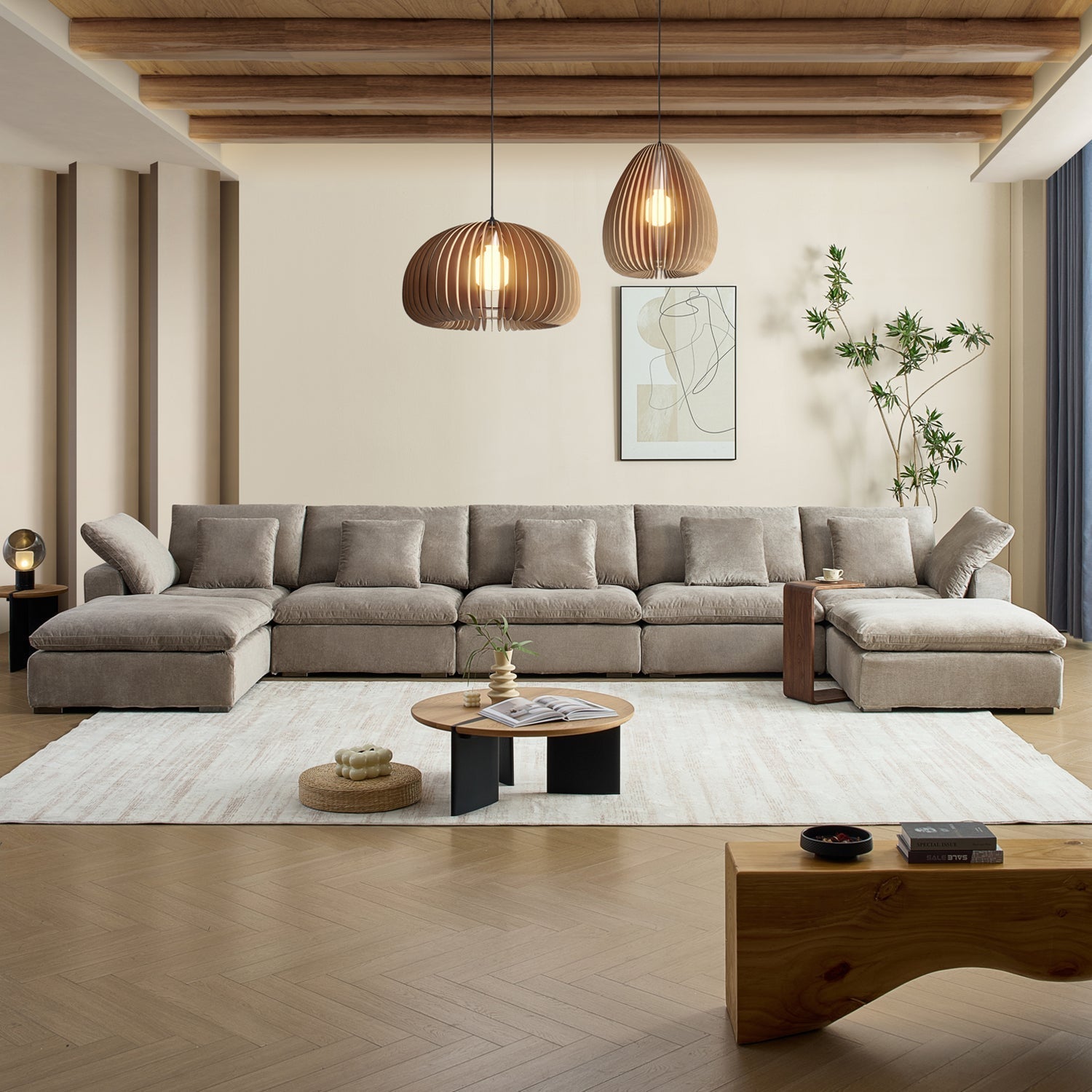 sectional - Tivoli Cloud U Sectional - MC - Mario Capasa