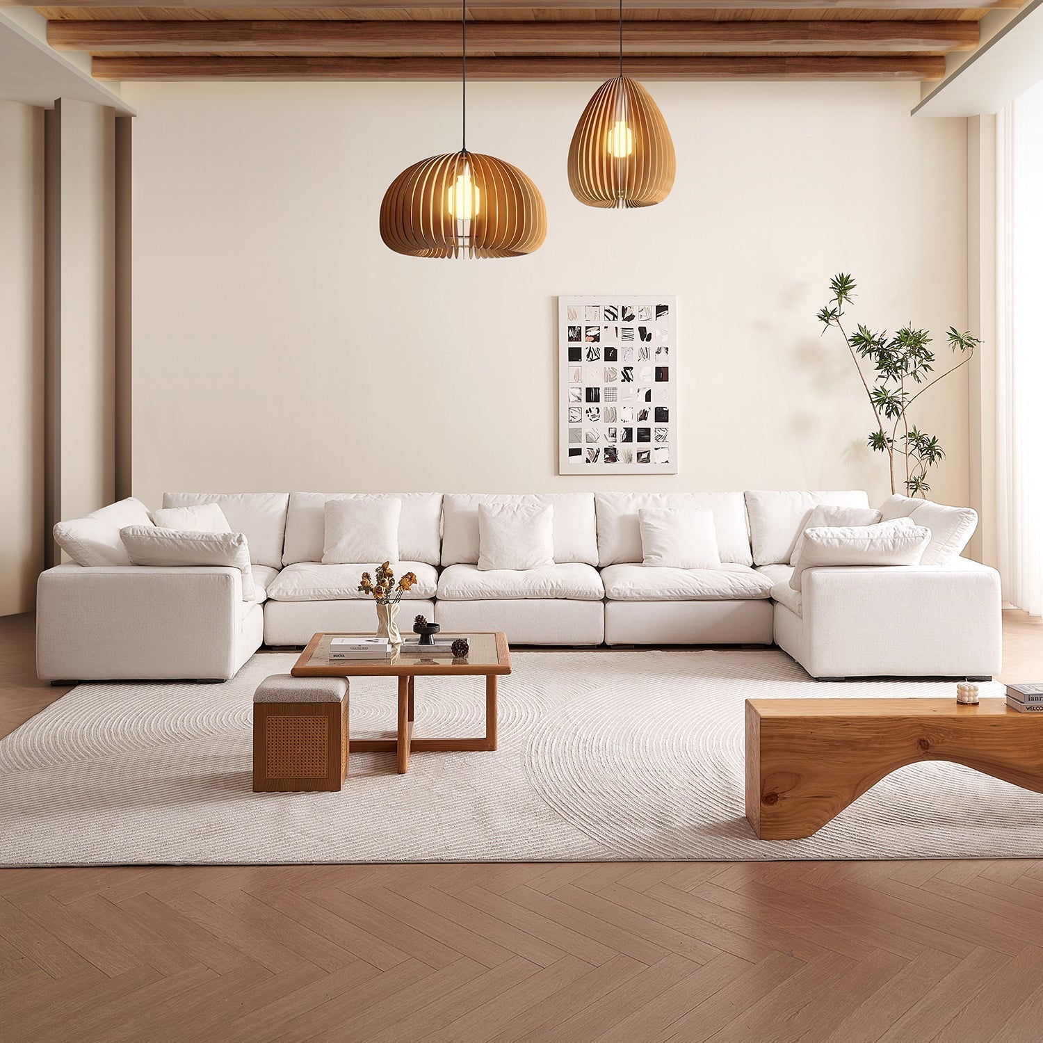 sectional - Tivoli Cloud U Closed Sectional - MC - Mario Capasa