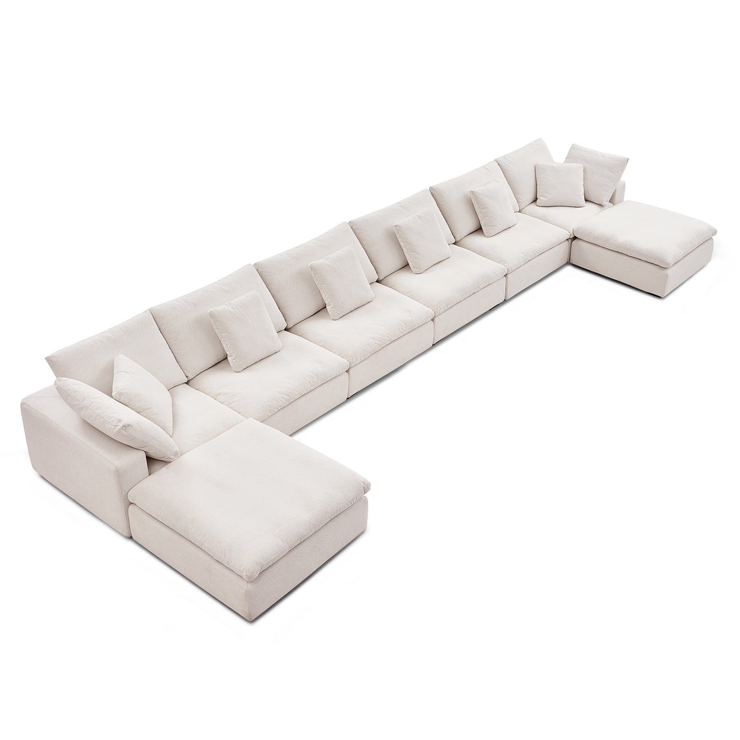 sectional - Tivoli Cloud U Sectional - MC - Mario Capasa