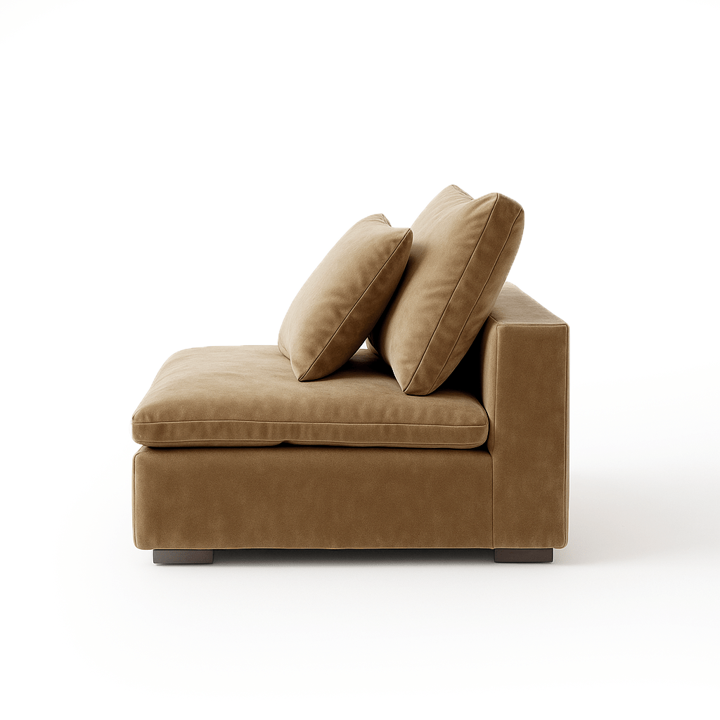 Modular - Tivoli Cloud Couch Armless Modular Seat - MC - Mario Capasa