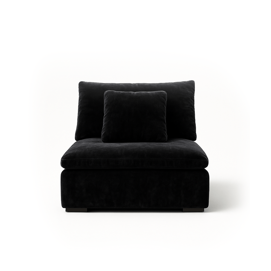 Modular - Tivoli Cloud Couch Armless Modular Seat - MC - Mario Capasa