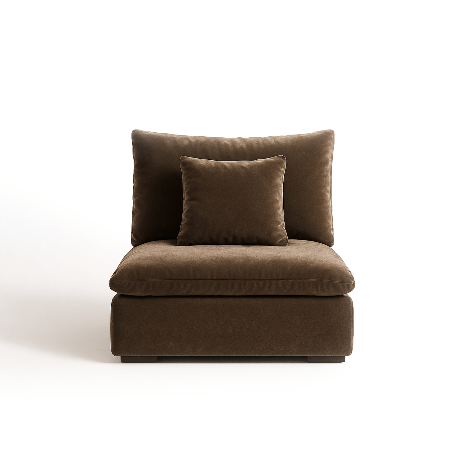 Modular - Tivoli Cloud Couch Armless Modular Seat - MC - Mario Capasa