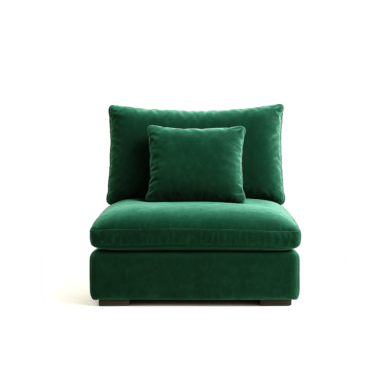 Modular - Tivoli Cloud Couch Armless Modular Seat - MC - Mario Capasa