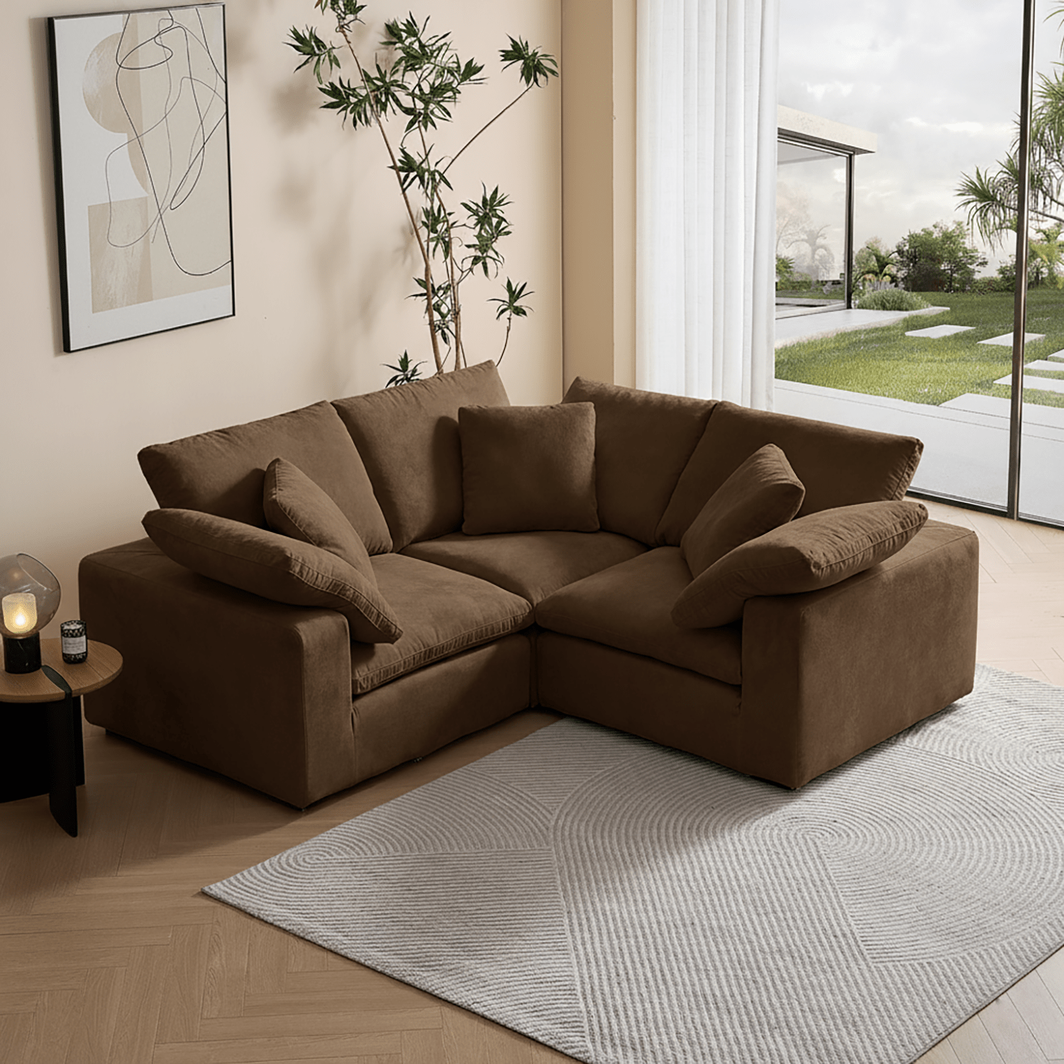 sectional - Tivoli Cloud L Sectional - MC - Mario Capasa