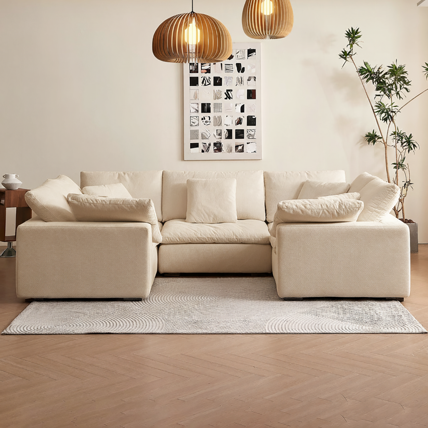 Tivoli Cloud U Closed Sectional