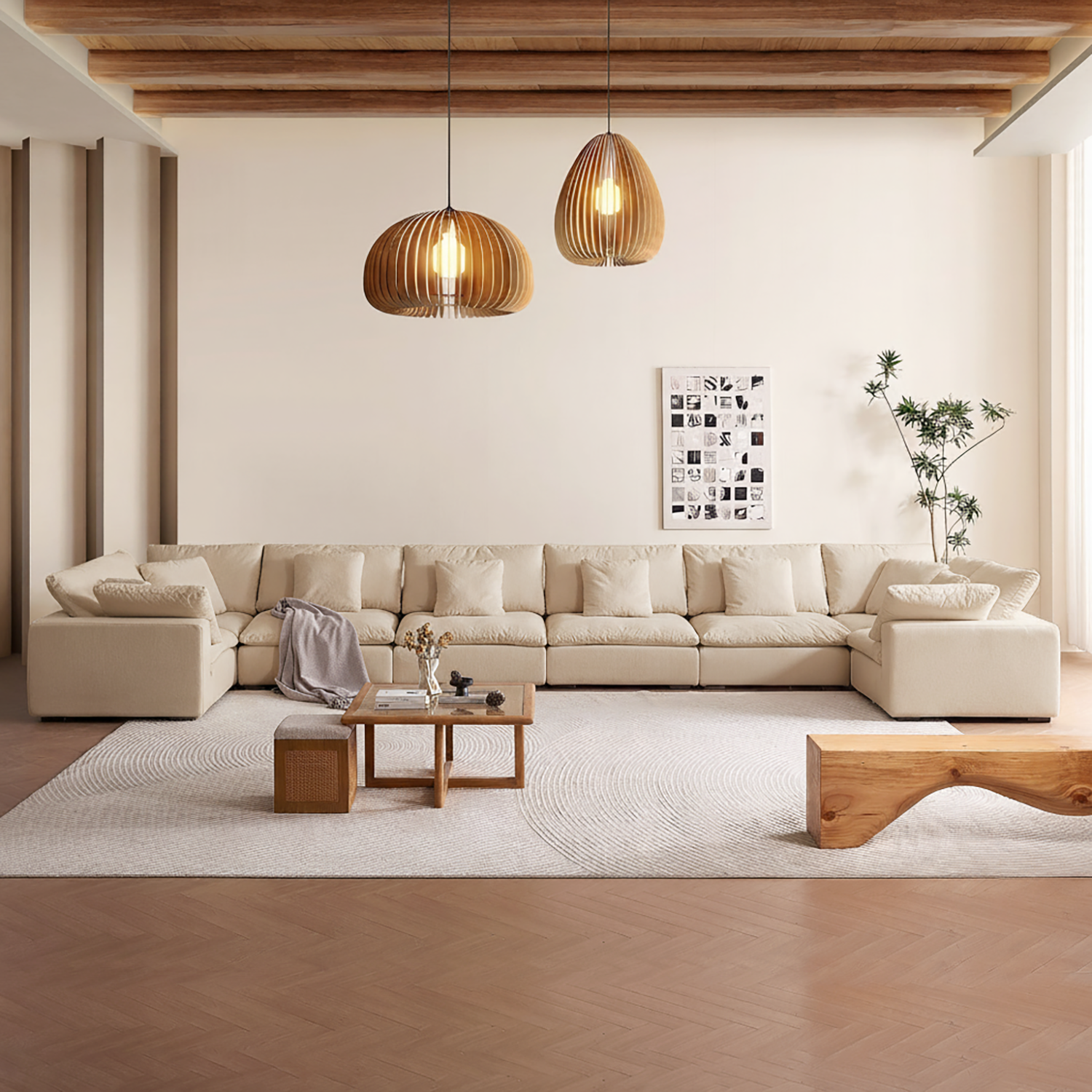 Tivoli Cloud U Closed Sectional