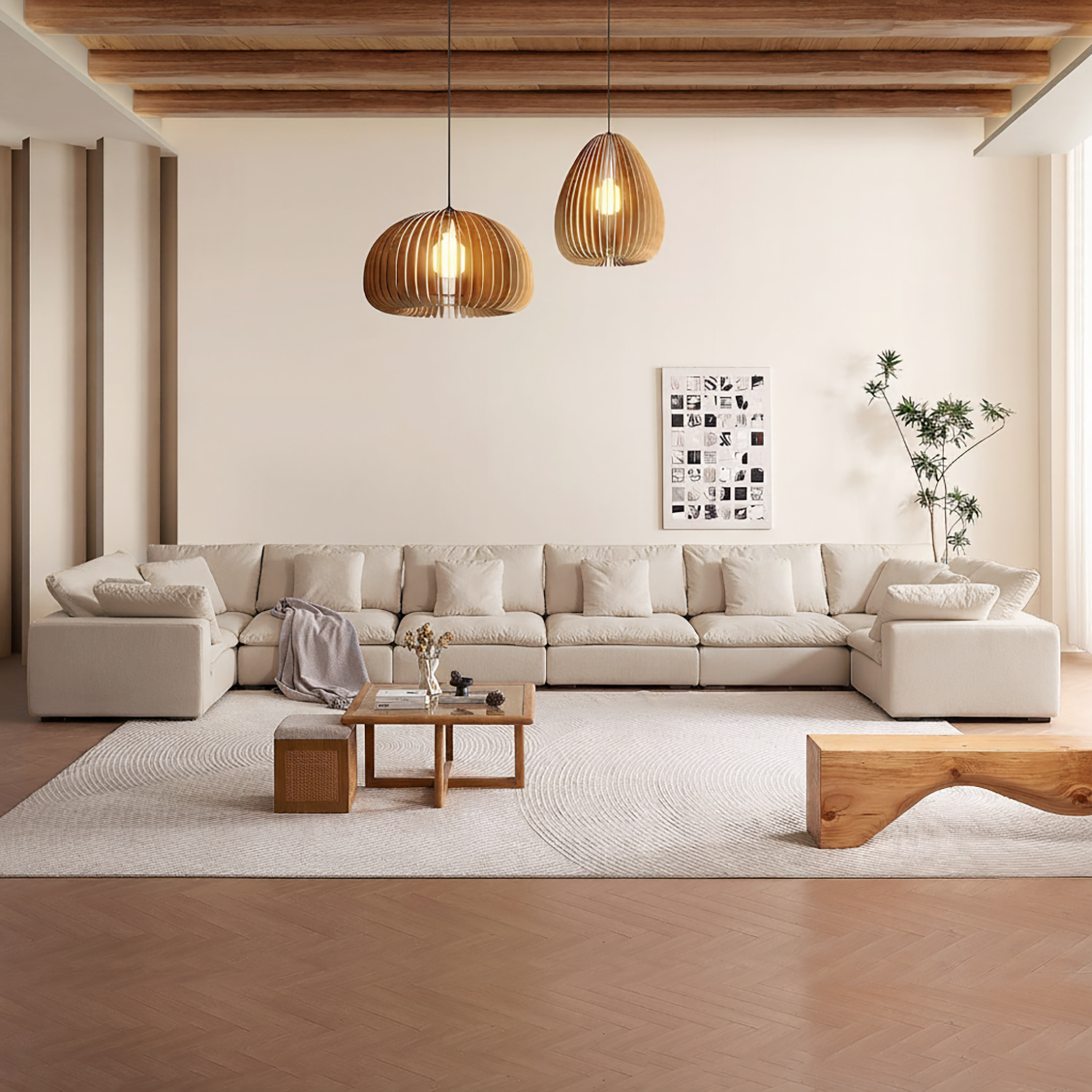 Tivoli Cloud U Closed Sectional