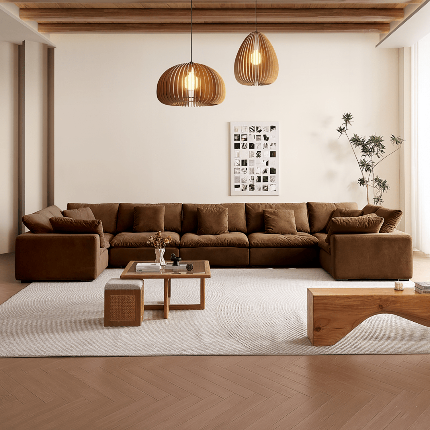 sectional - Tivoli Cloud U Closed Sectional - MC - Mario Capasa