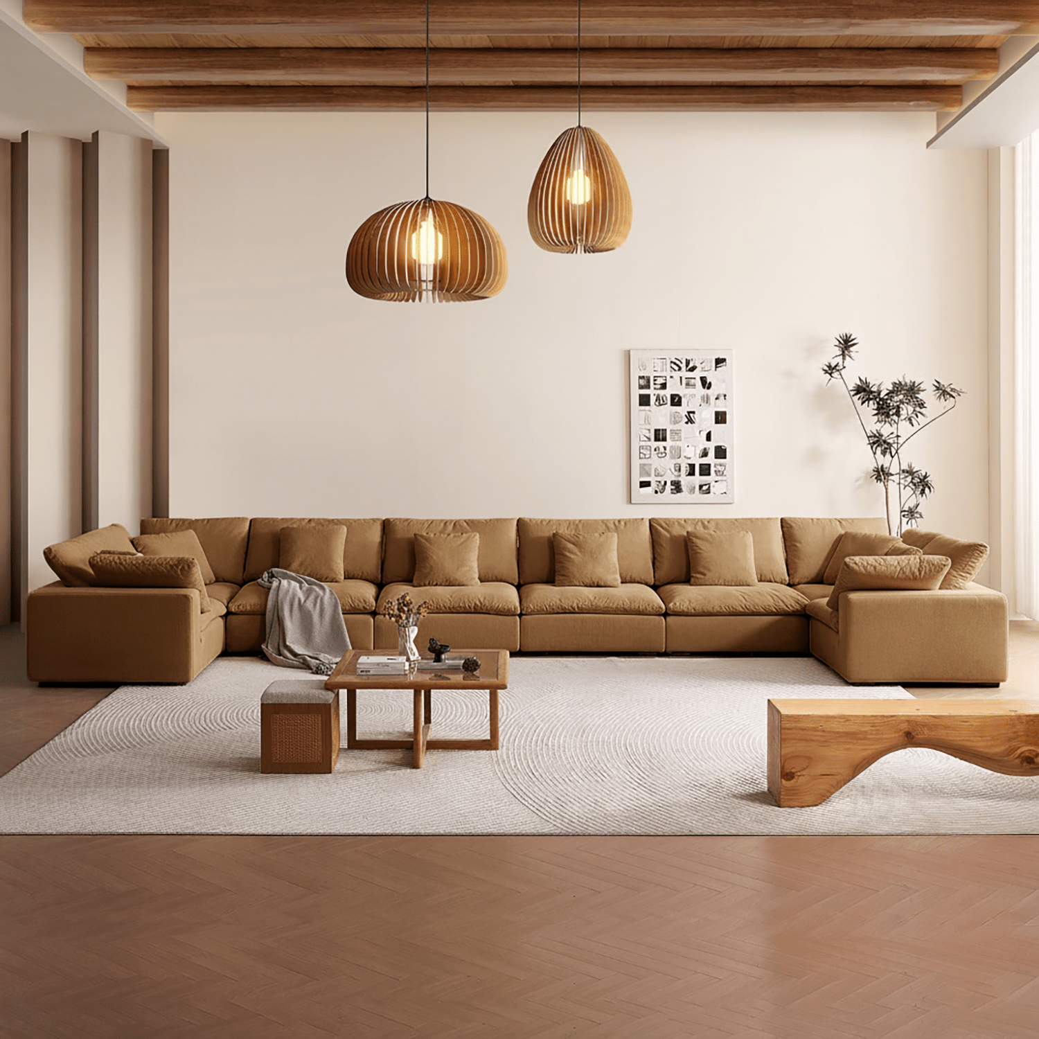 sectional - Tivoli Cloud U Closed Sectional - MC - Mario Capasa