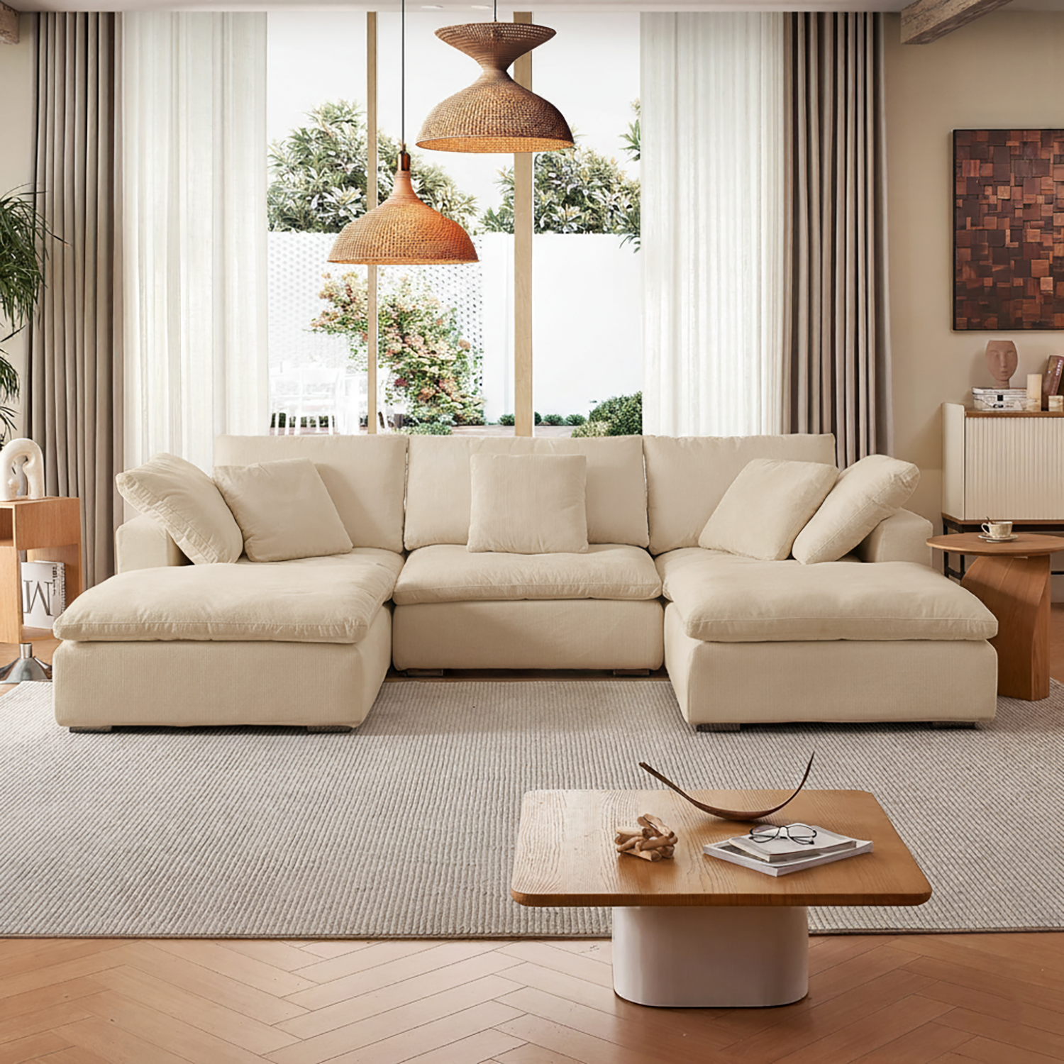 Tivoli Cloud U Sectional