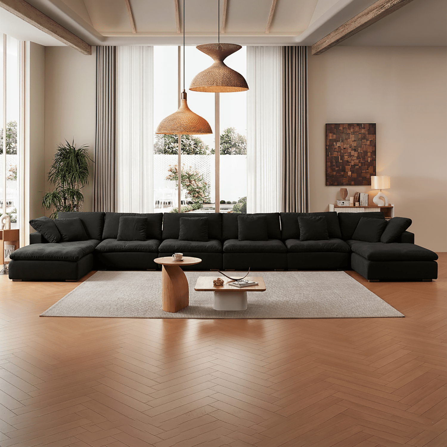 sectional - Tivoli Cloud U Sectional - MC - Mario Capasa