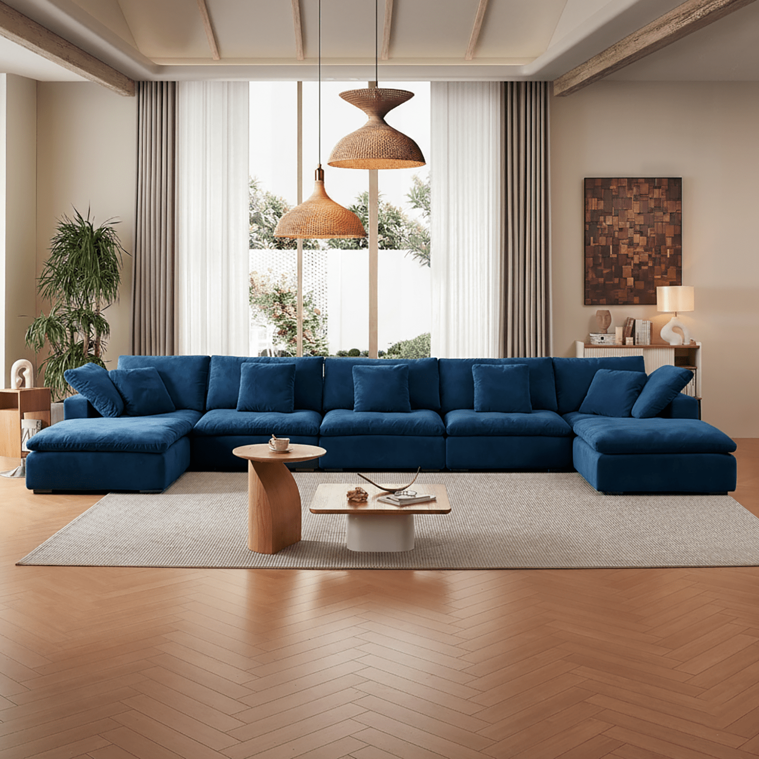 sectional - Tivoli Cloud U Sectional - MC - Mario Capasa