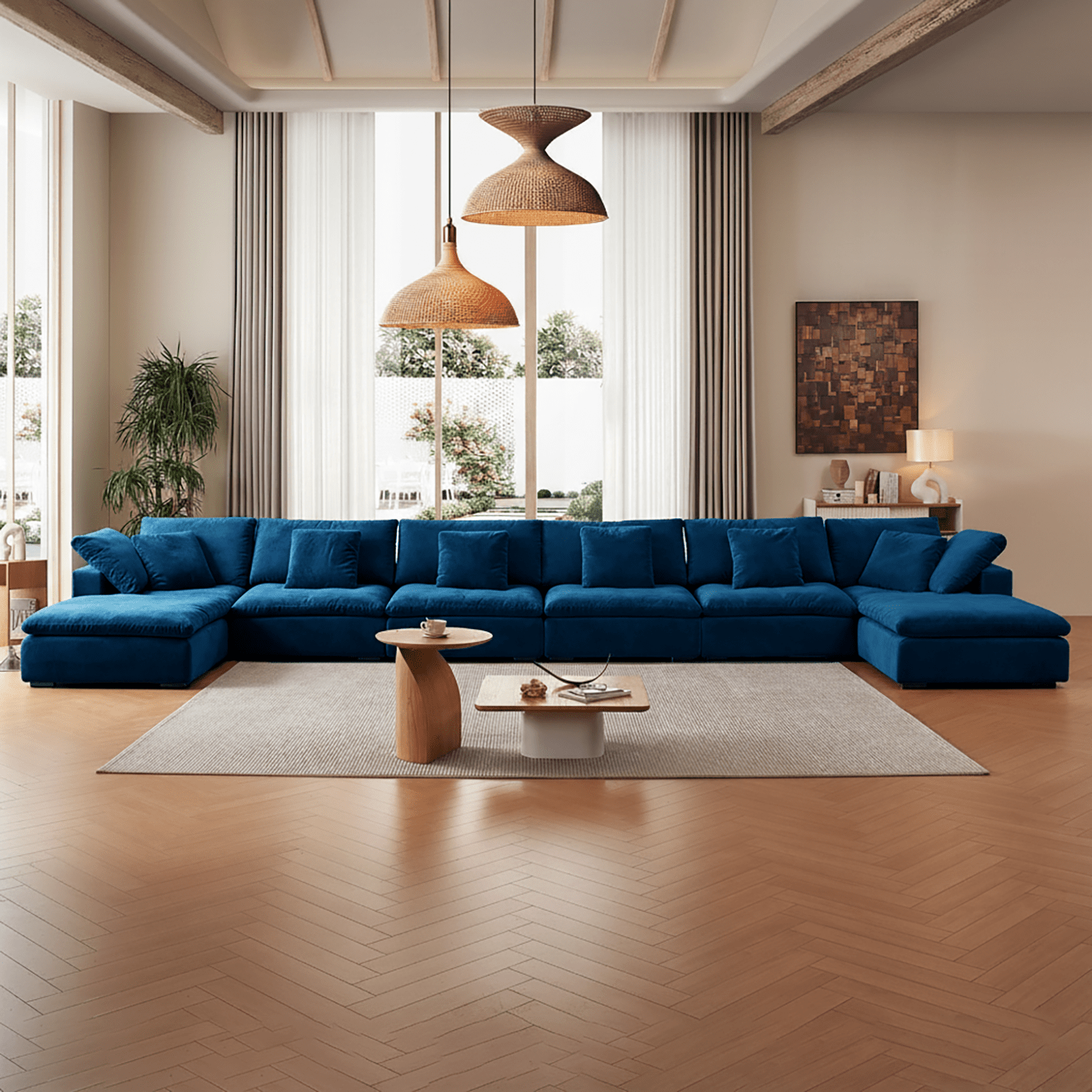 sectional - Tivoli Cloud U Sectional - MC - Mario Capasa