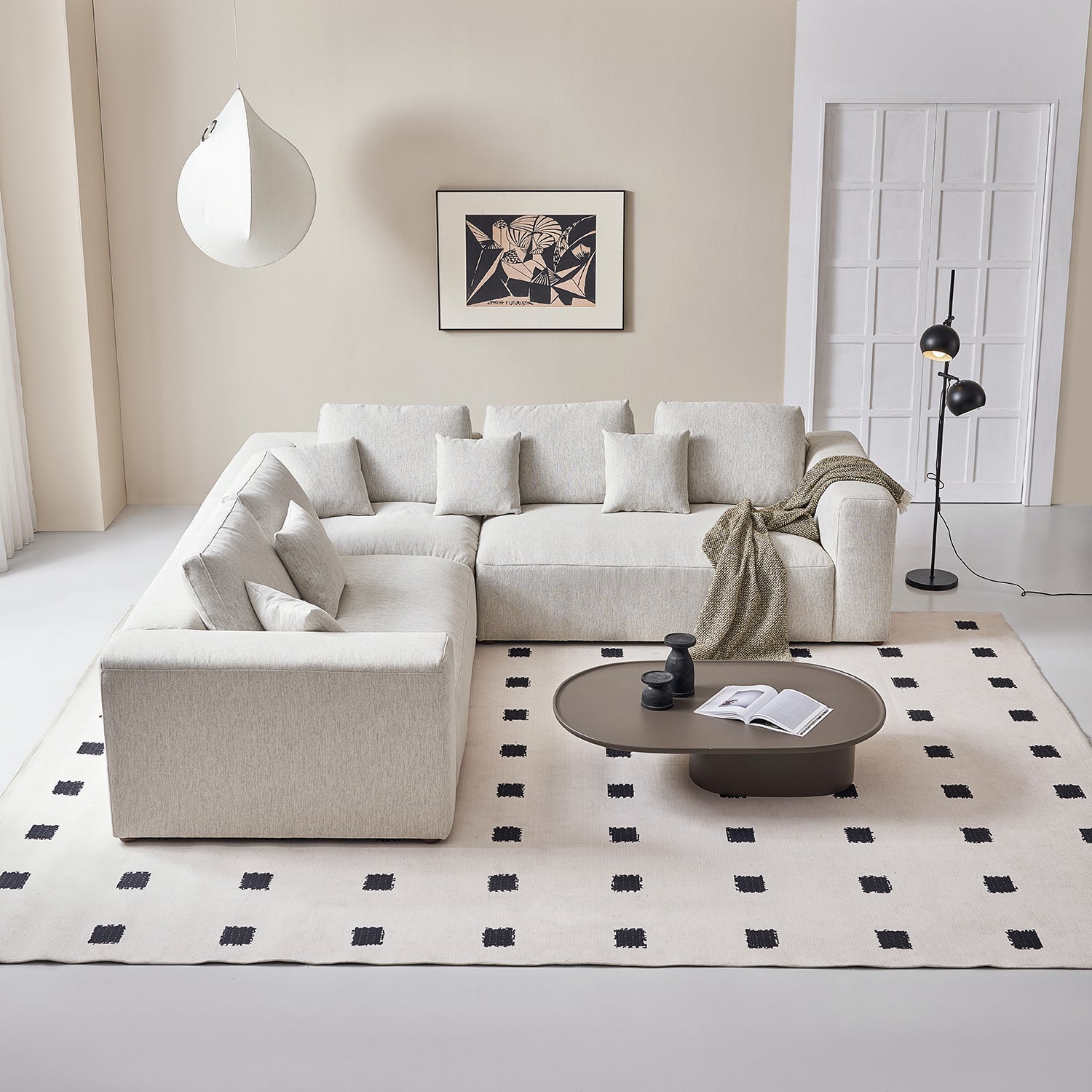 sectional - The 5th Closed L Sectional - MC - Mario Capasa