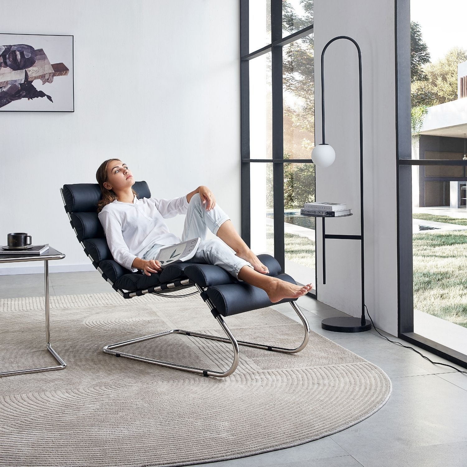 Edward Lounge Chair - Mario Capasa