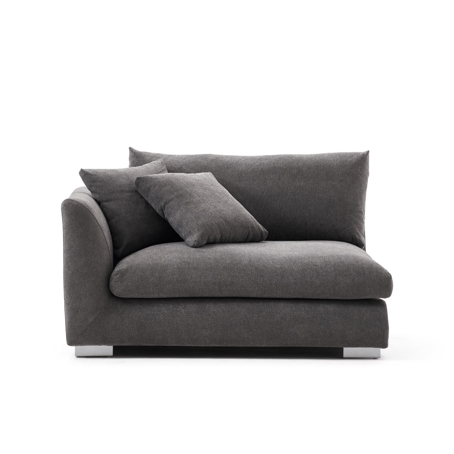 Feathers - Corner - Mario Capasa Left Grey 50