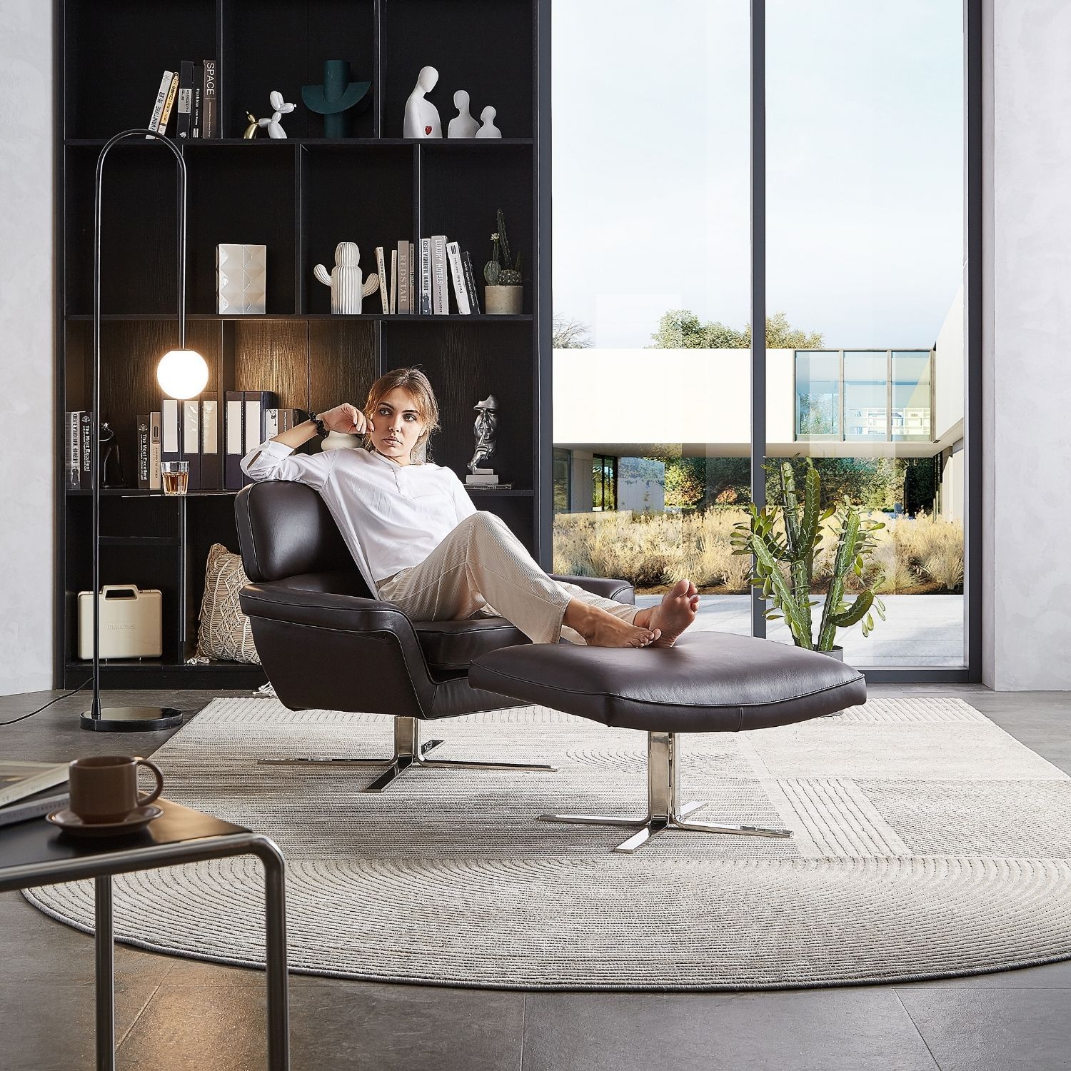 Moara Complete Lounger Accent Chair Mario Capasa
