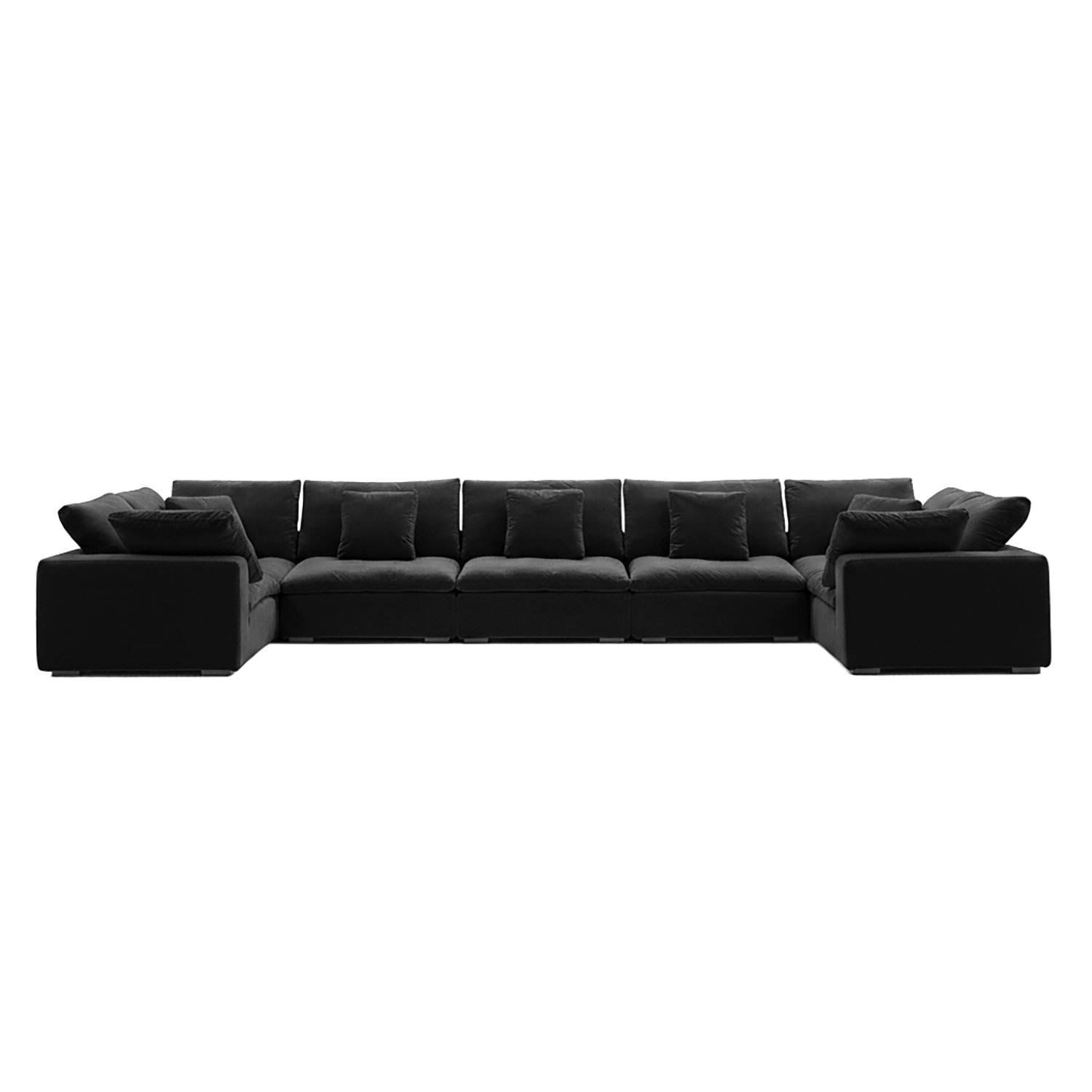 sectional - Tivoli Cloud U Closed Sectional - MC - Mario Capasa