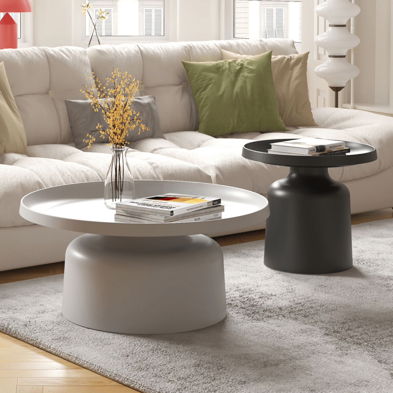 Coffee Table - Martini Coffee Table set - Set of 2 - MC - Mario Capasa