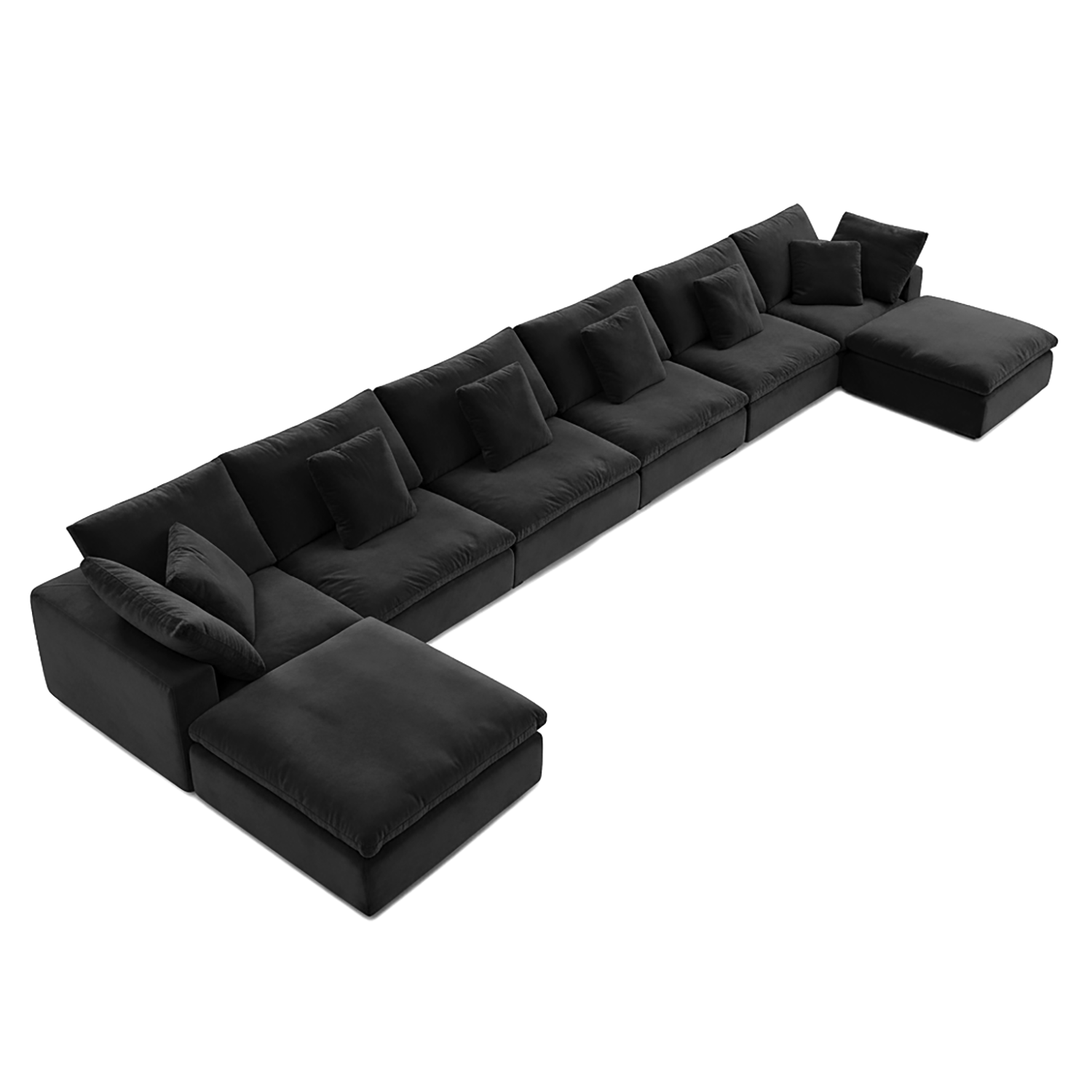 sectional - Tivoli Cloud U Sectional - MC - Mario Capasa