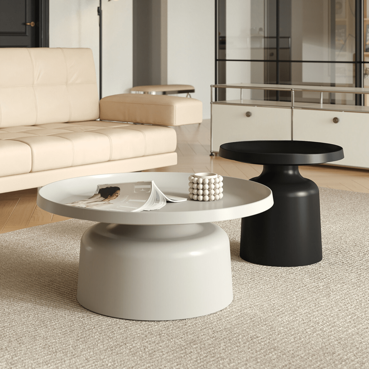 Coffee Table - Martini Coffee Table set - Set of 2 - MC - Mario Capasa