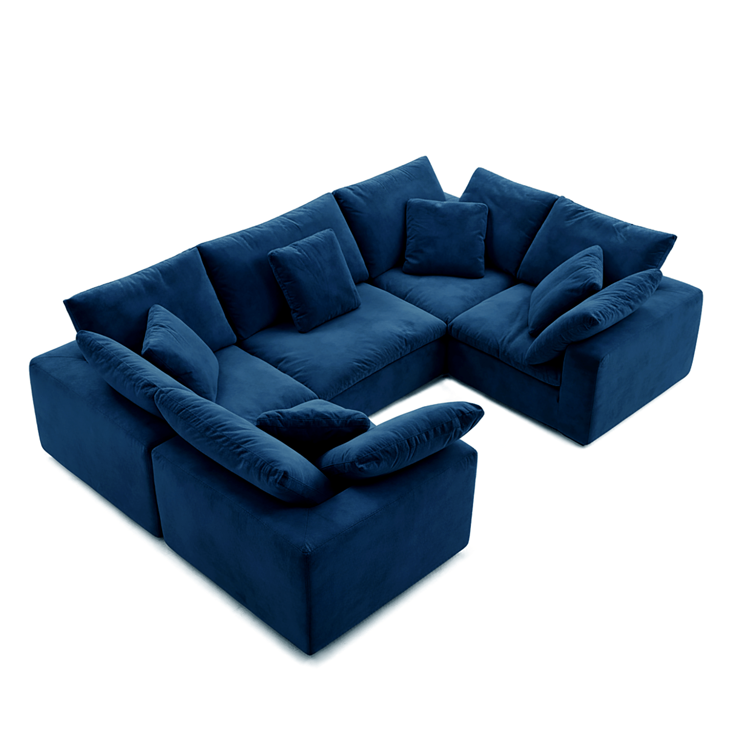 sectional - Tivoli Cloud U Closed Sectional - MC - Mario Capasa