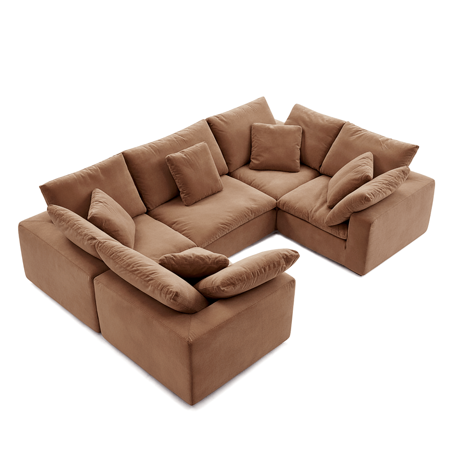 sectional - Tivoli Cloud U Closed Sectional - MC - Mario Capasa