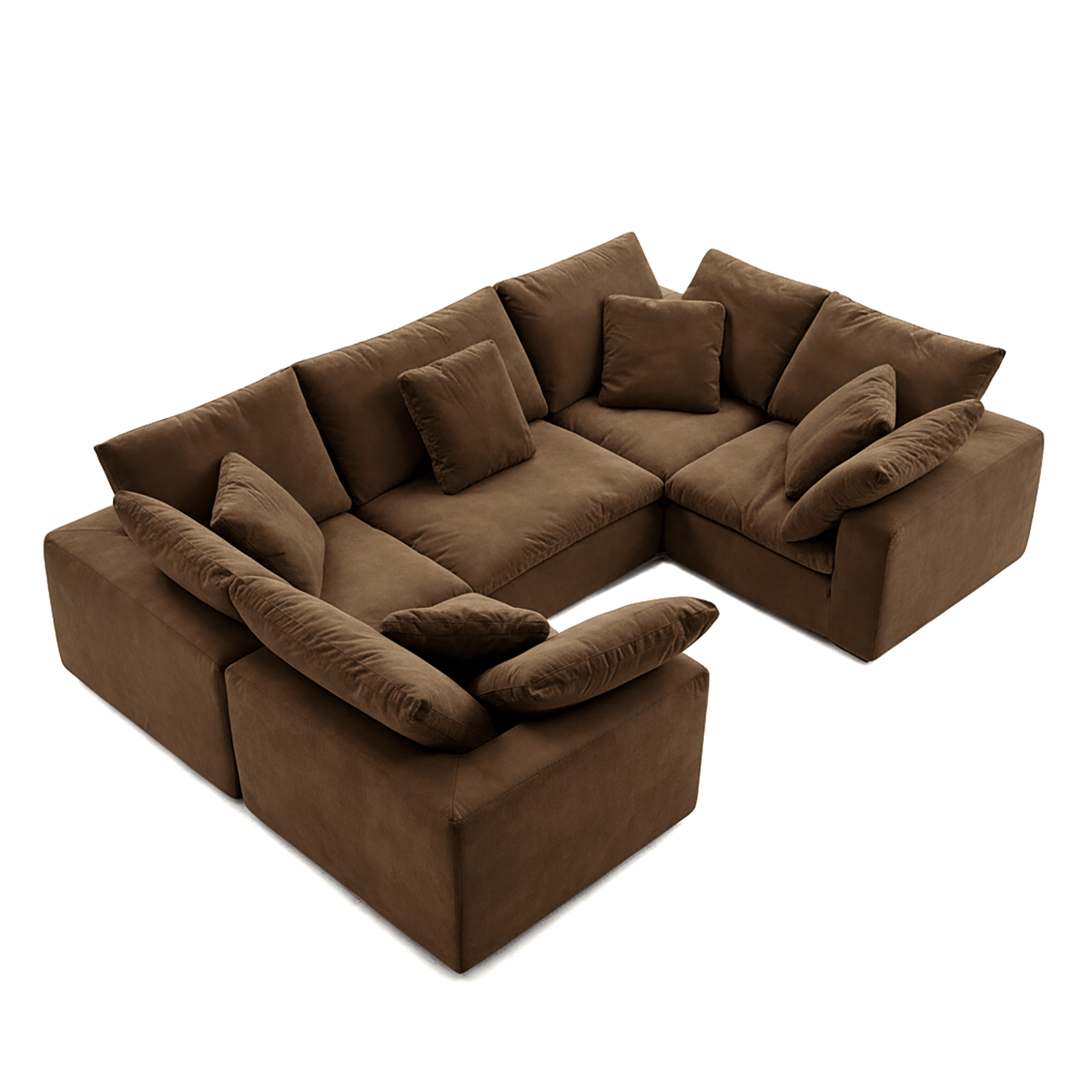 sectional - Tivoli Cloud U Closed Sectional - MC - Mario Capasa