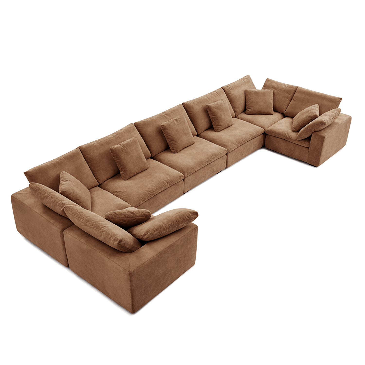 sectional - Tivoli Cloud U Closed Sectional - MC - Mario Capasa