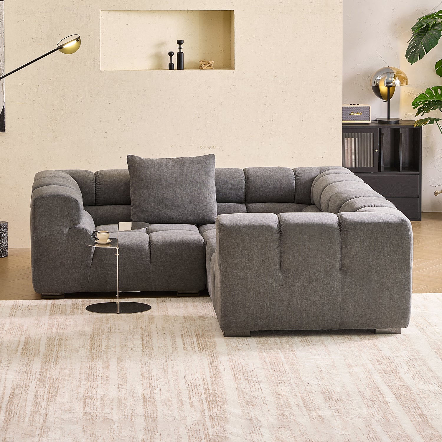 Amora Closed L Sectional