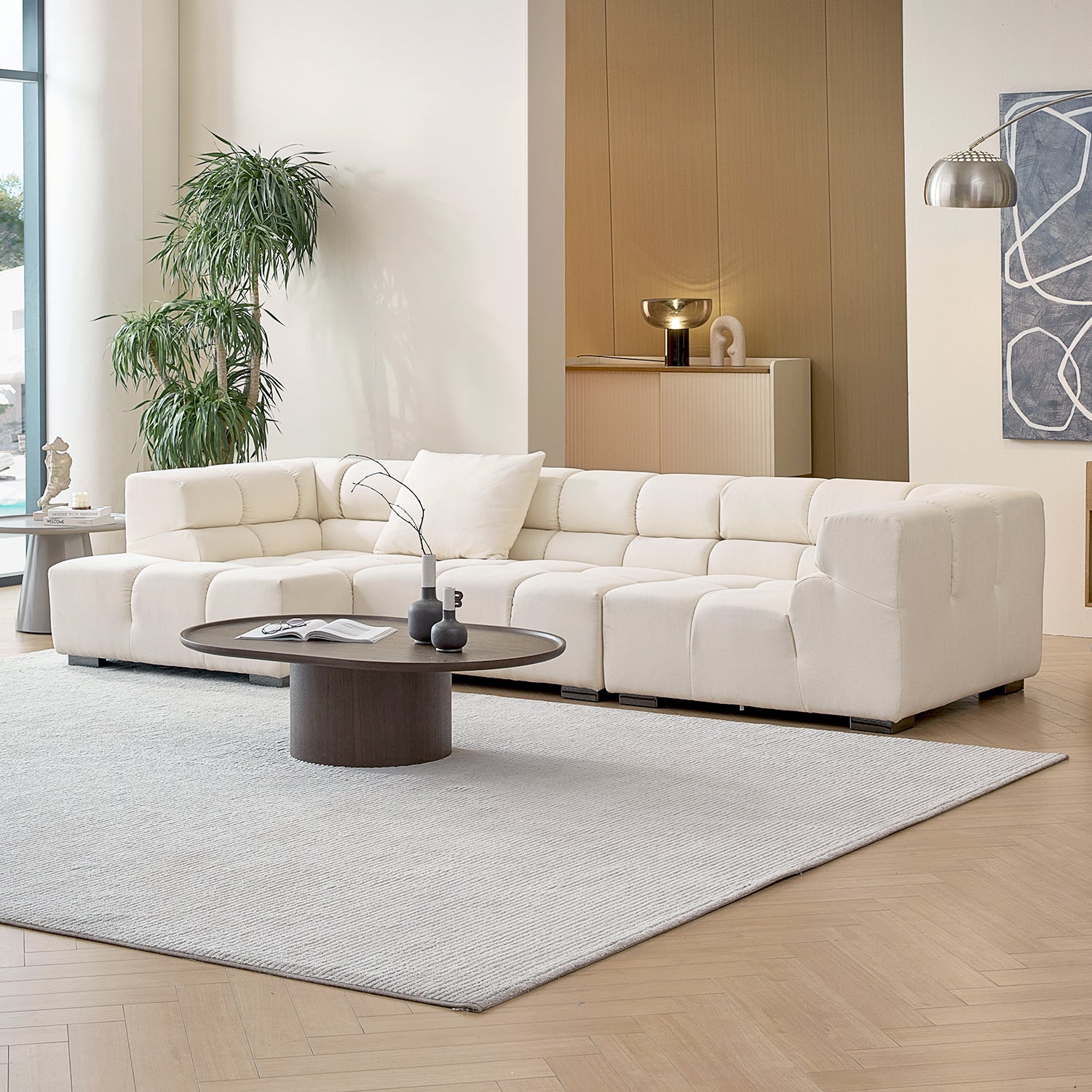 Amora Sectional High Arm