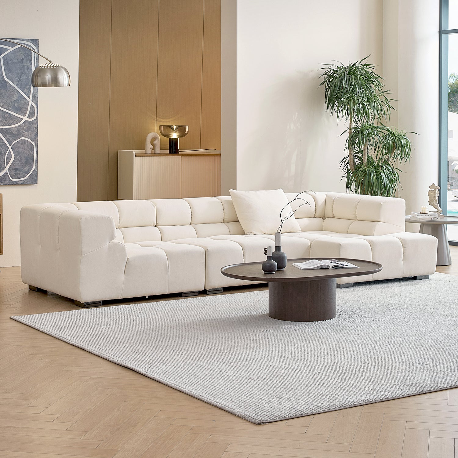 Amora Sectional High Arm