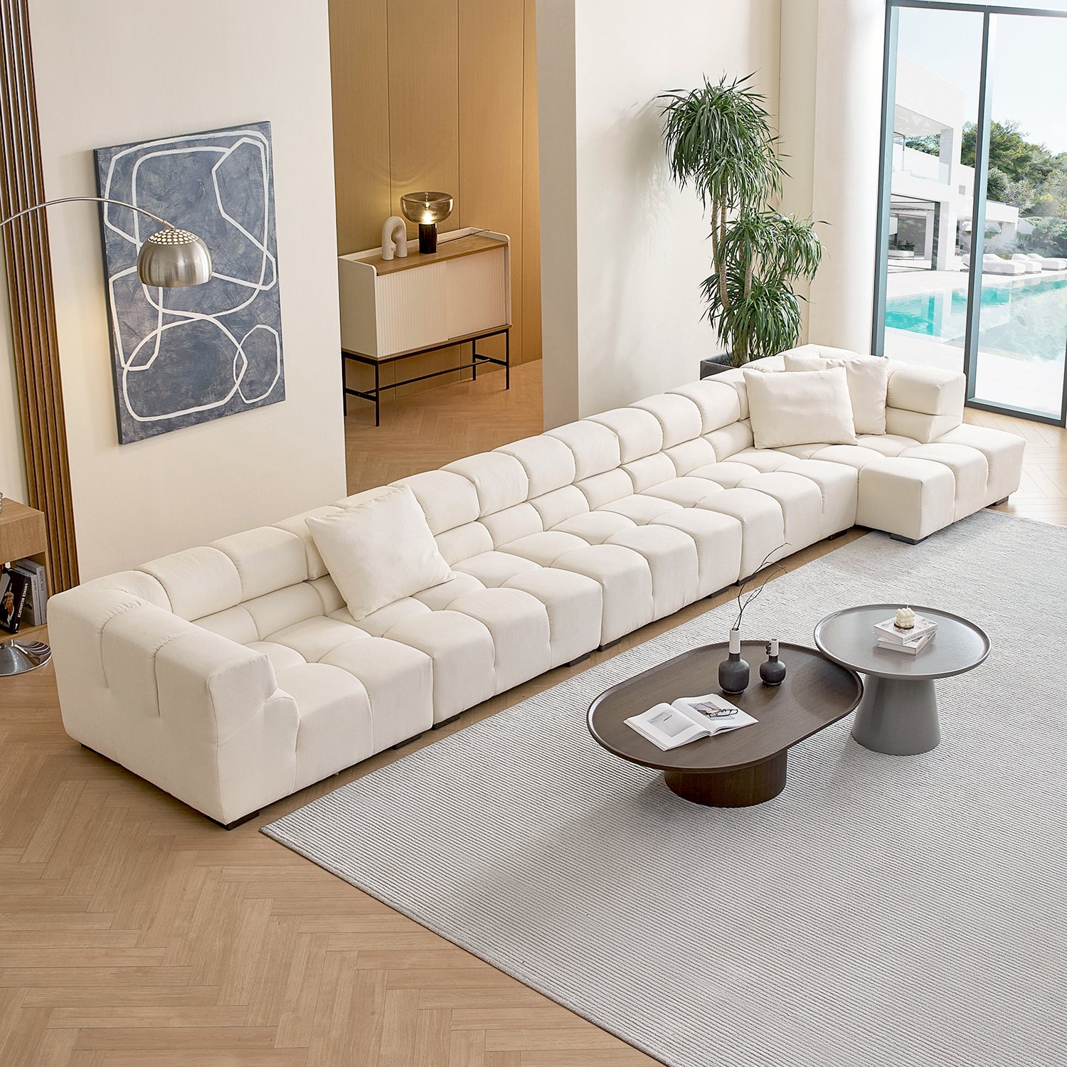 Amora Sectional High Arm