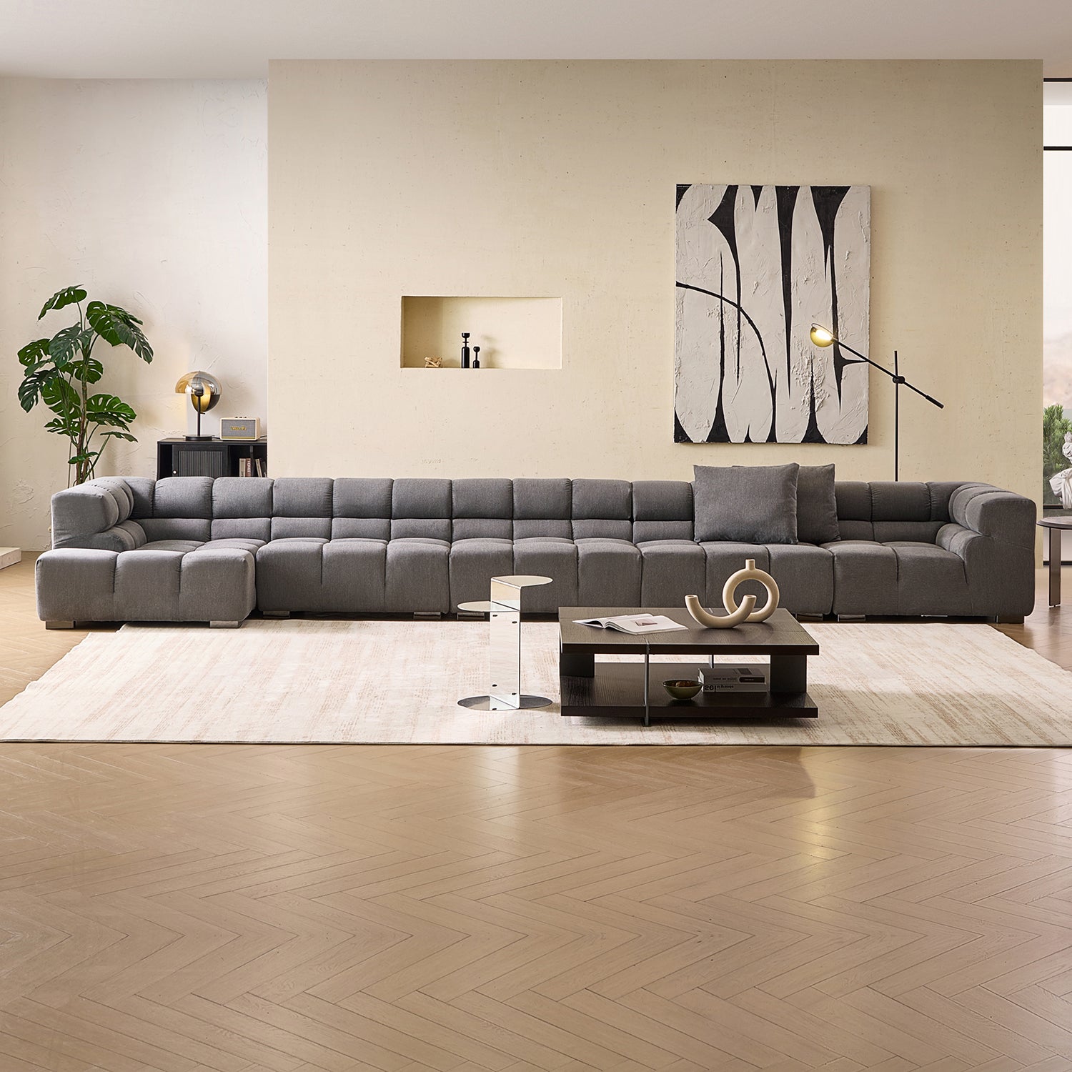 Amora Sectional High Arm