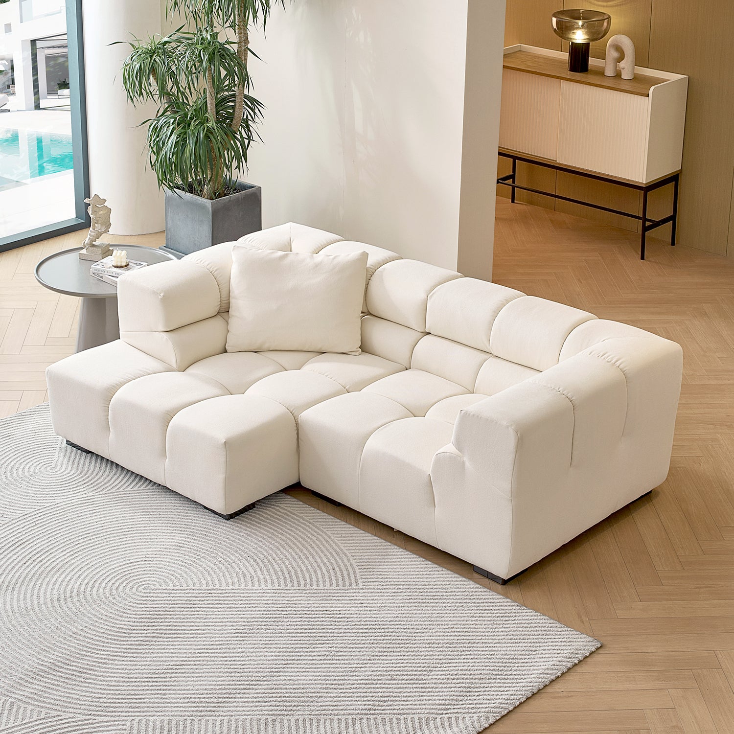 Amora Sectional High Arm