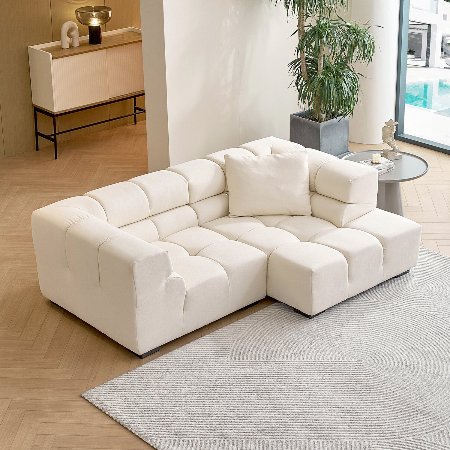 Amora Sectional High Arm