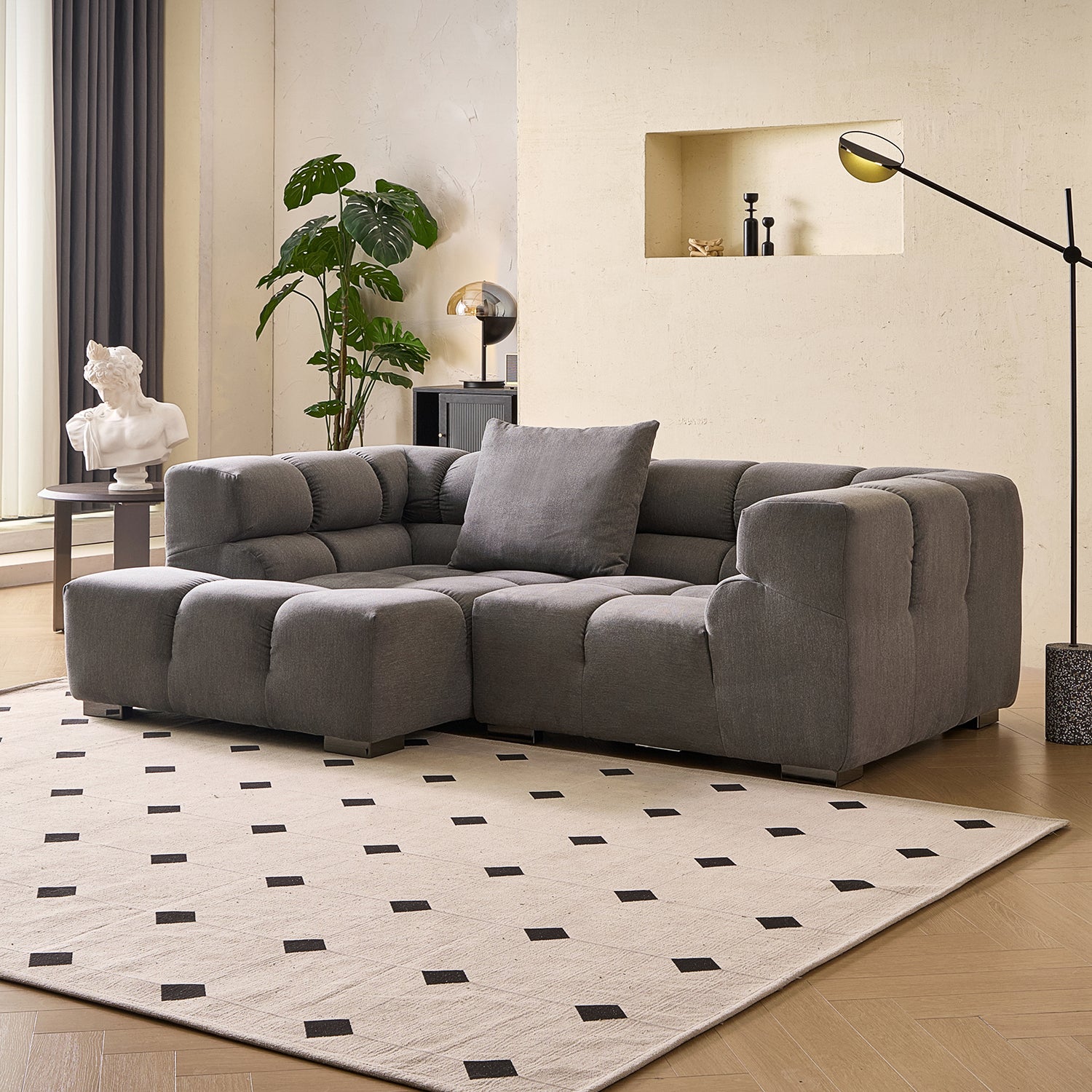 Amora Sectional High Arm