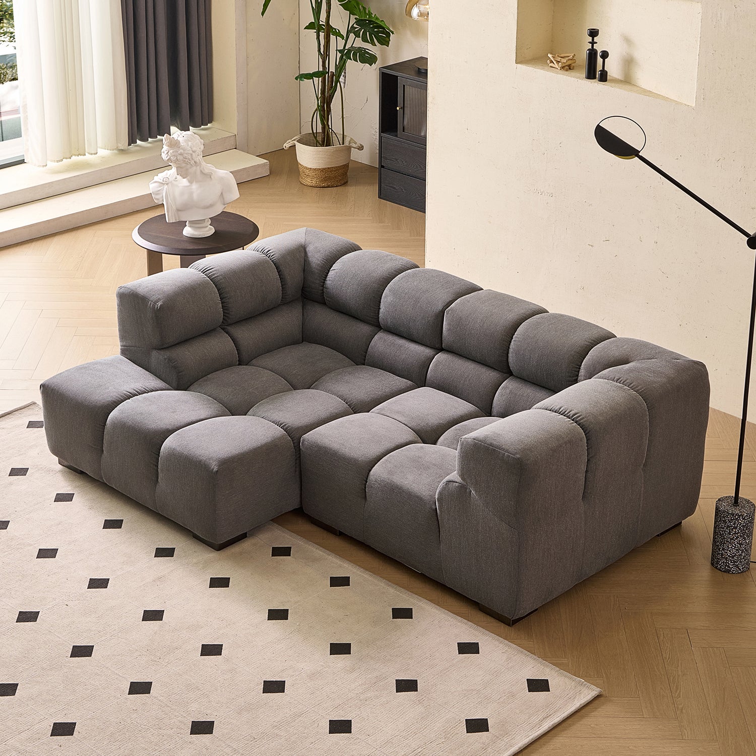 Amora Sectional High Arm