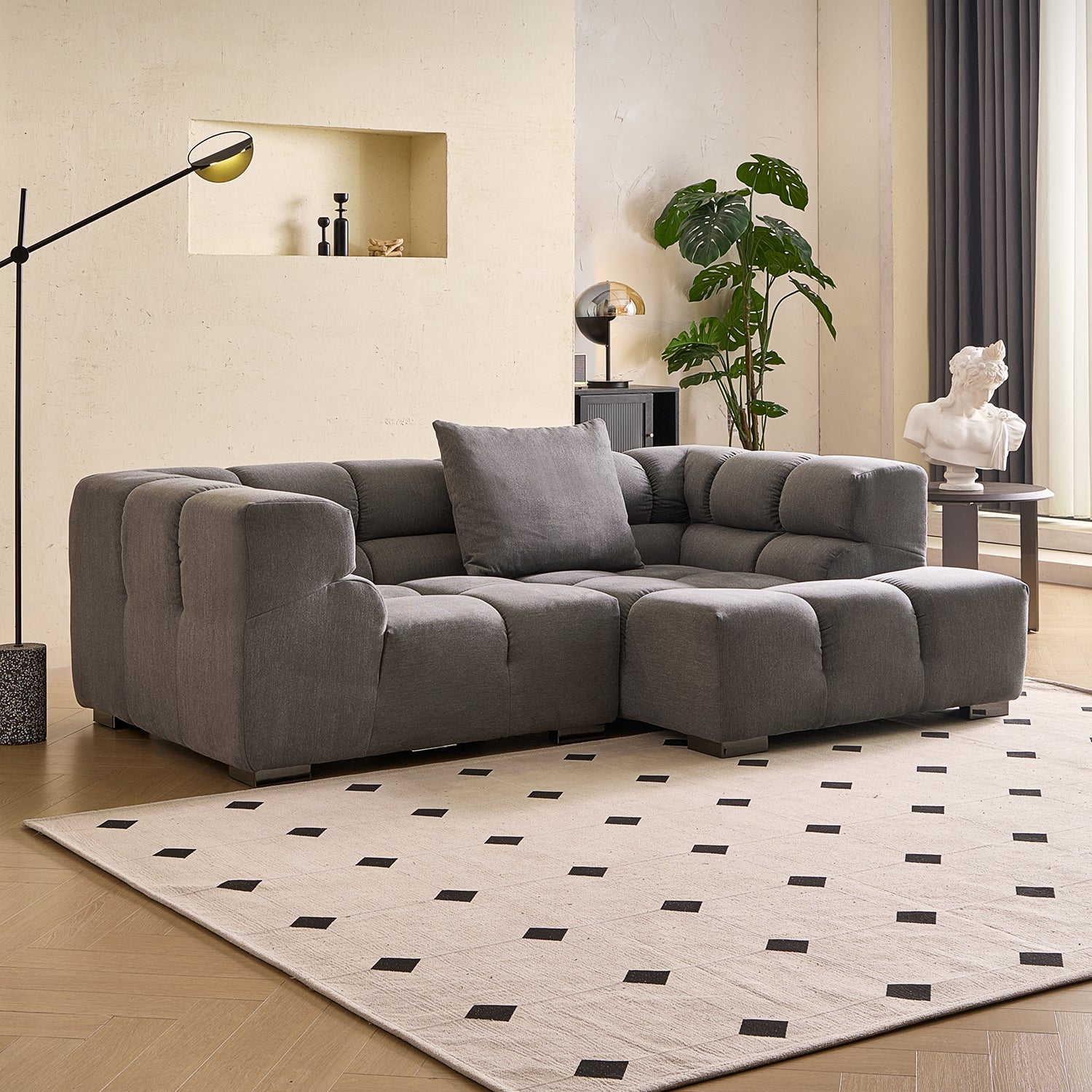 Amora Sectional High Arm