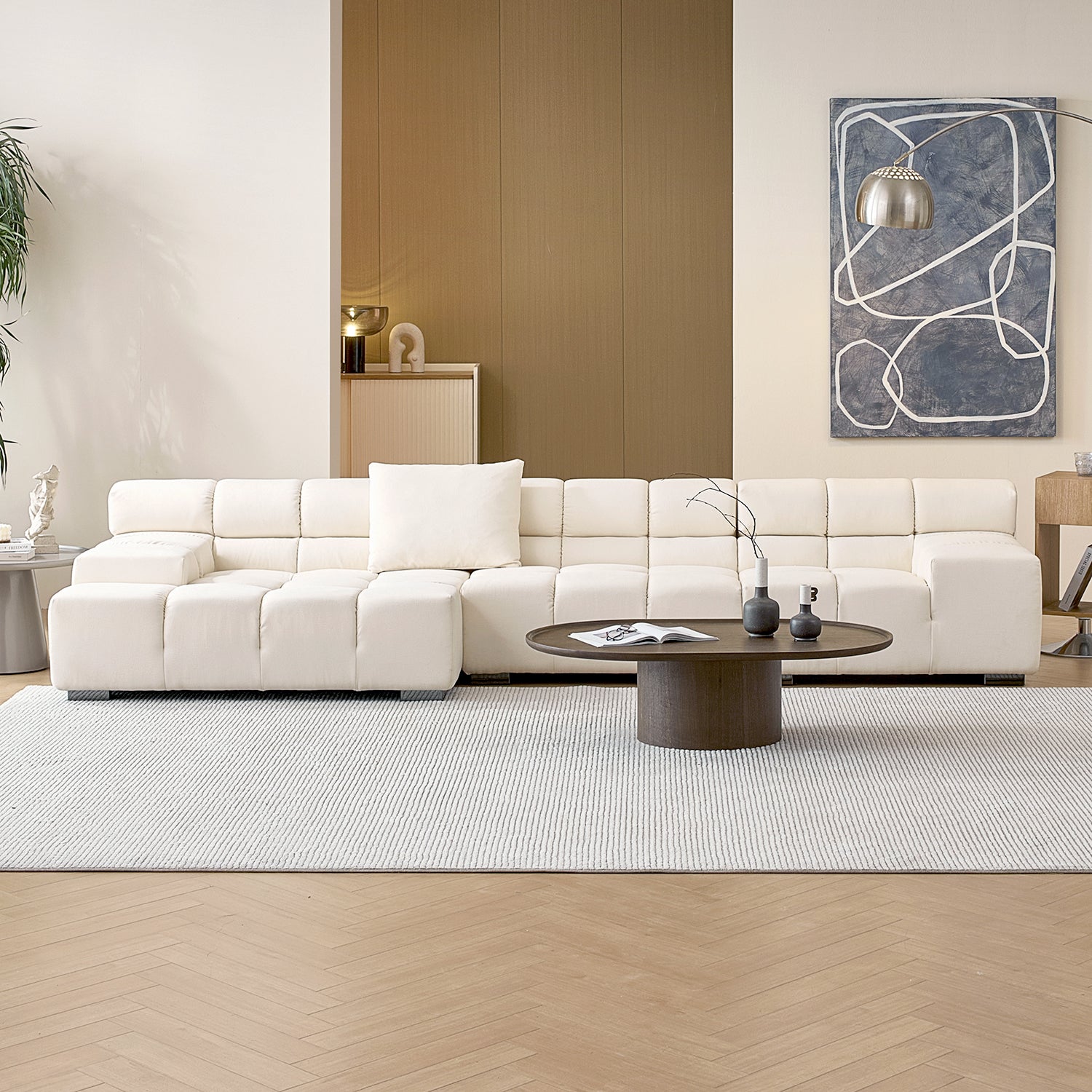 Amora Sectional Low Arm