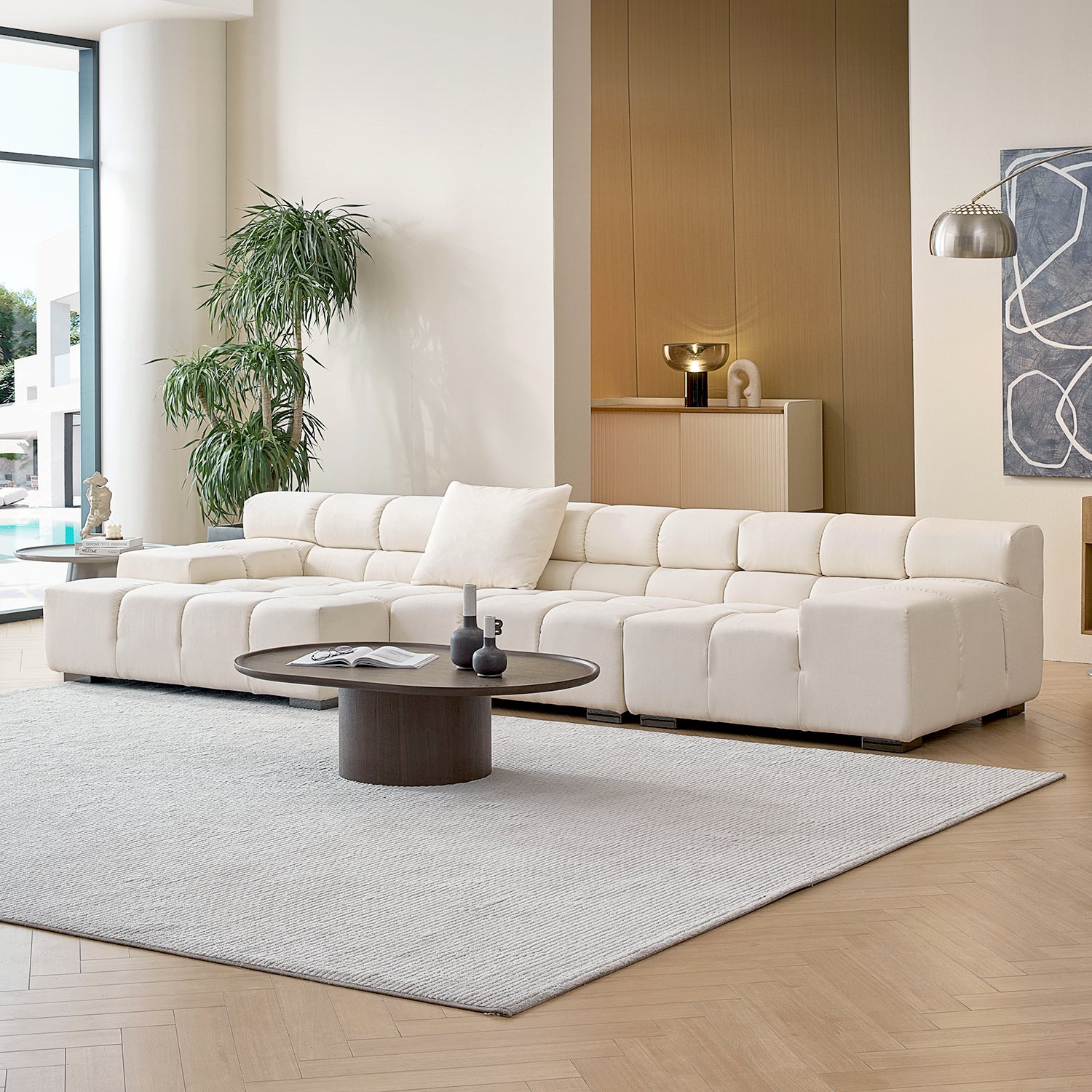 Amora Sectional Low Arm