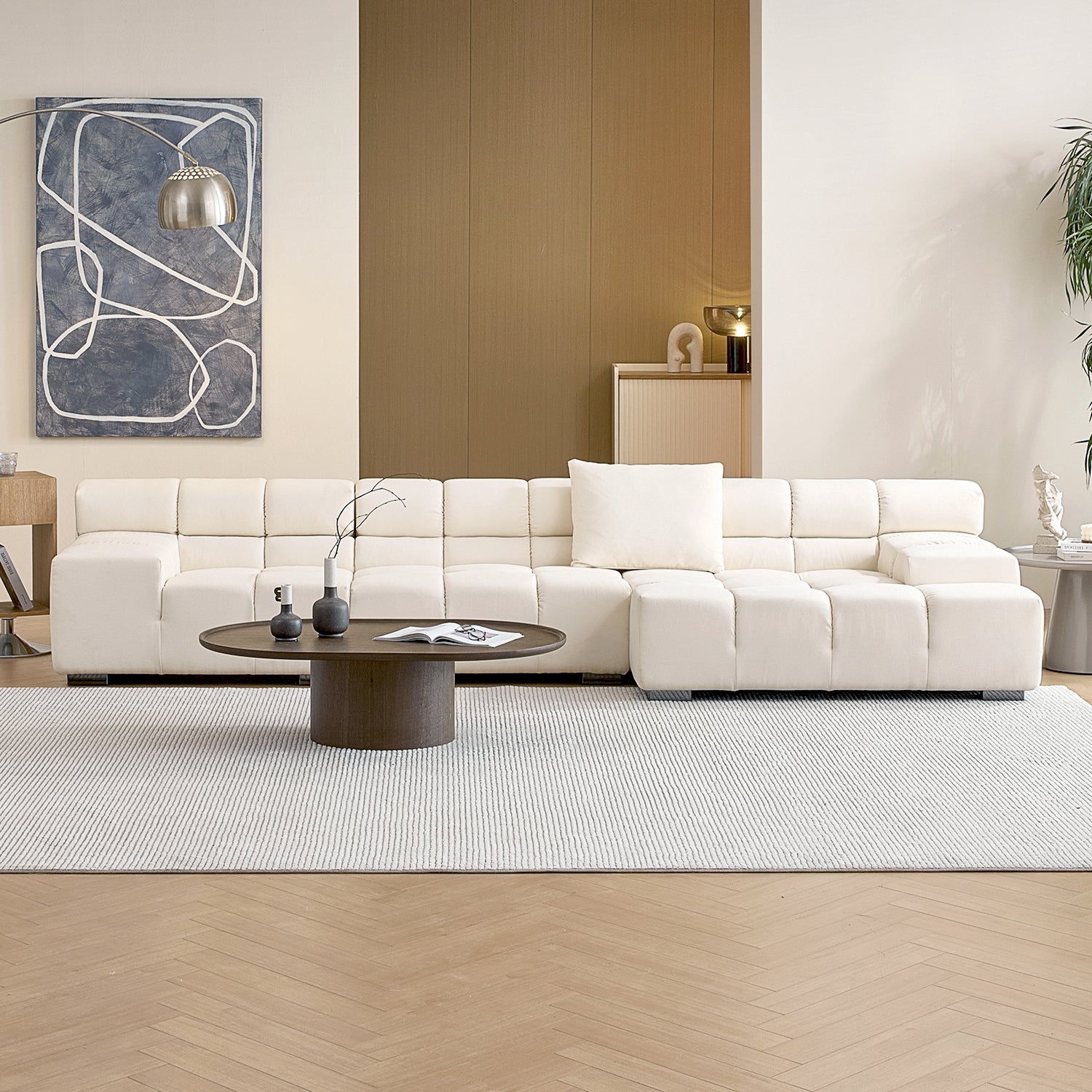 Amora Sectional Low Arm