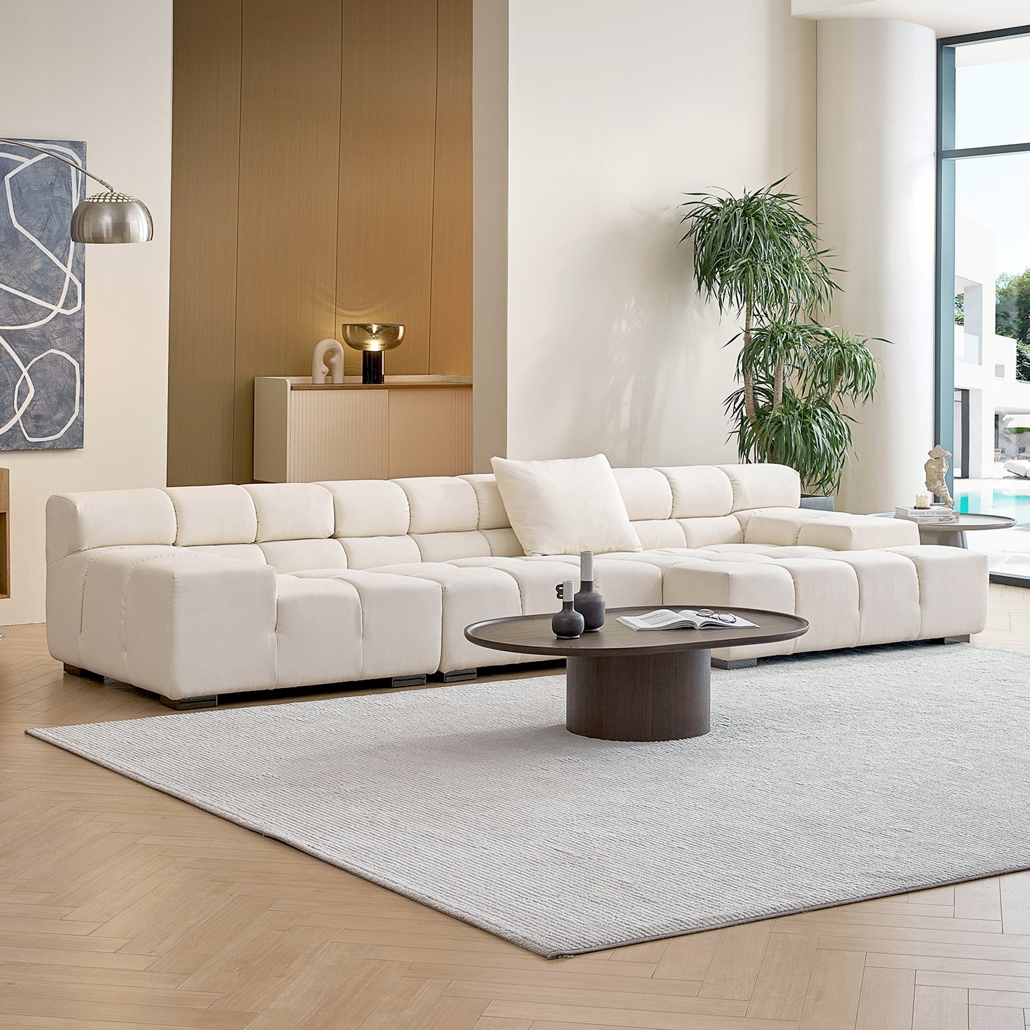 Amora Sectional Low Arm